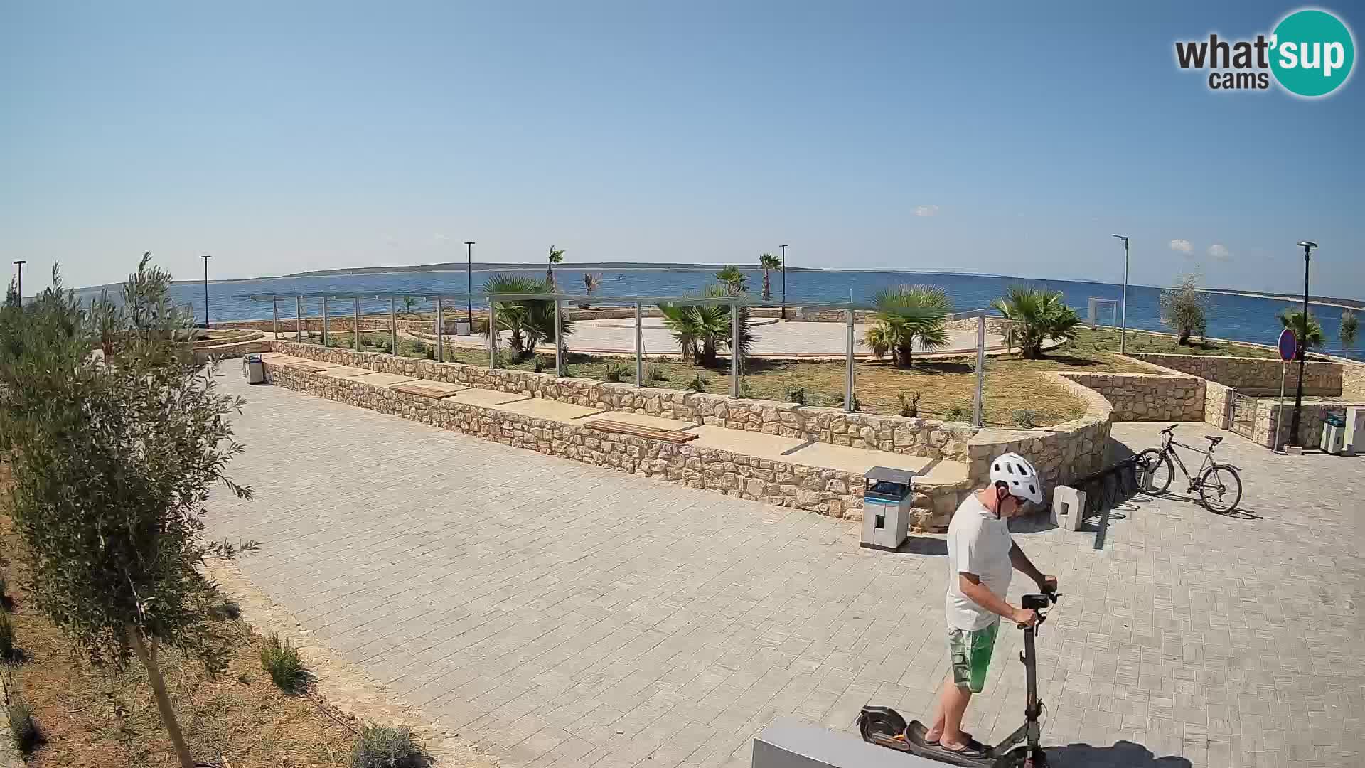 Mandre Summer Stage Webcam – Velika điga | Pag Island