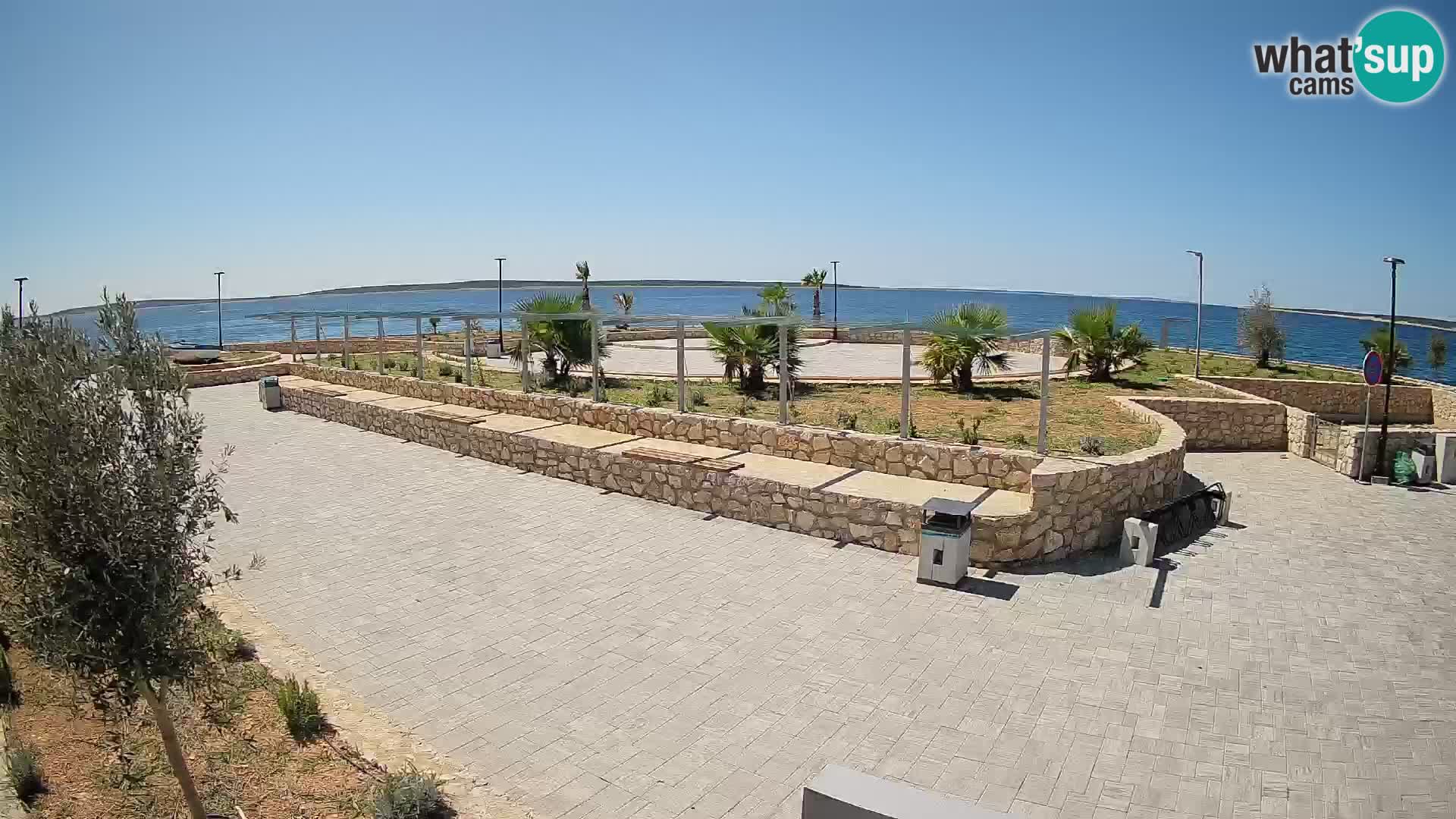 Webcam Mandre – Palco estivo Velika điga | Isola di Pag