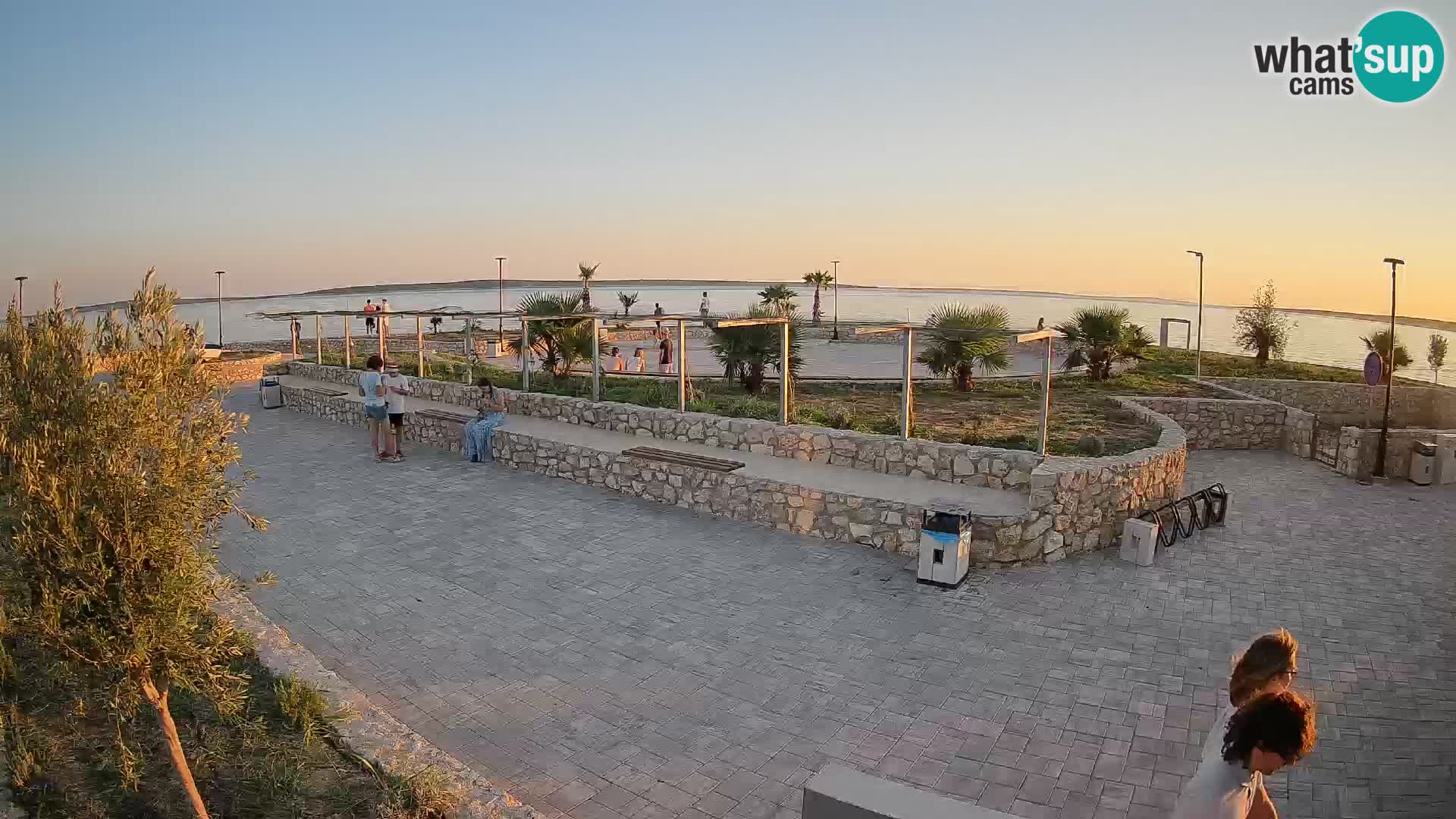 Mandre Summer Stage Webcam – Velika điga | Pag Island