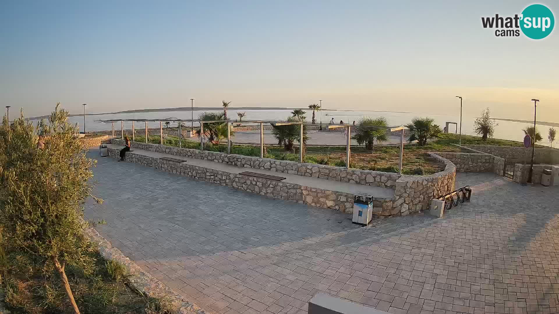 Webcam Mandre – Escenario de verano Velika điga | Isla de Pag
