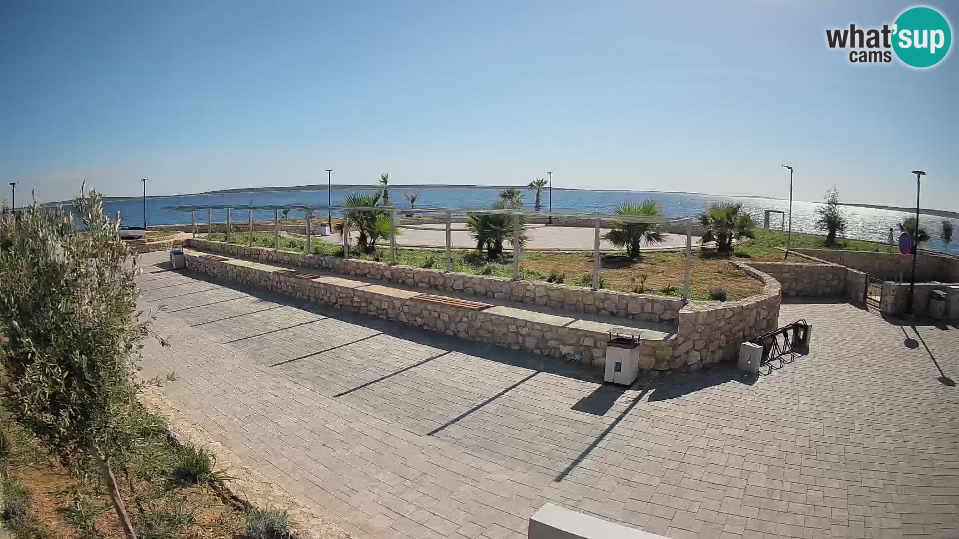 Mandre Summer Stage Webcam – Velika điga | Pag Island
