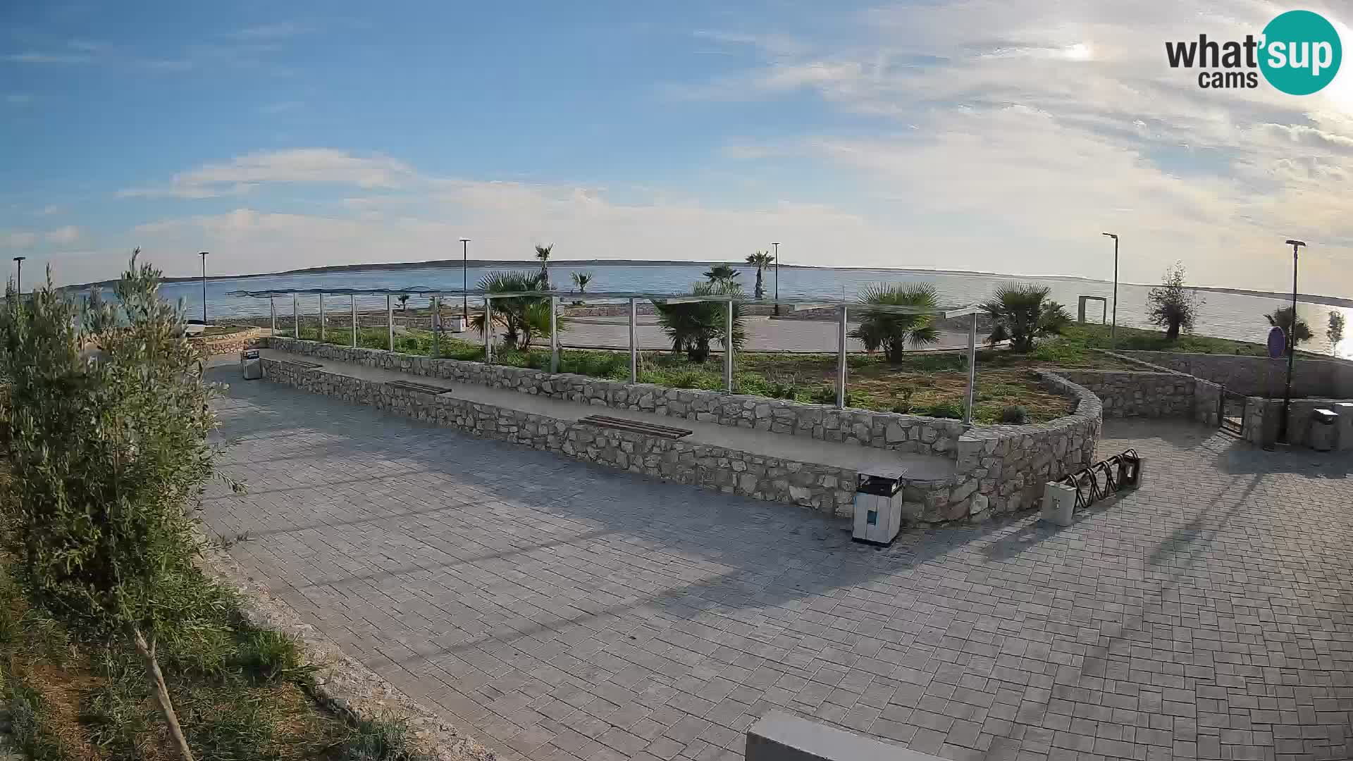 Webcam Mandre – Palco estivo Velika điga | Isola di Pag
