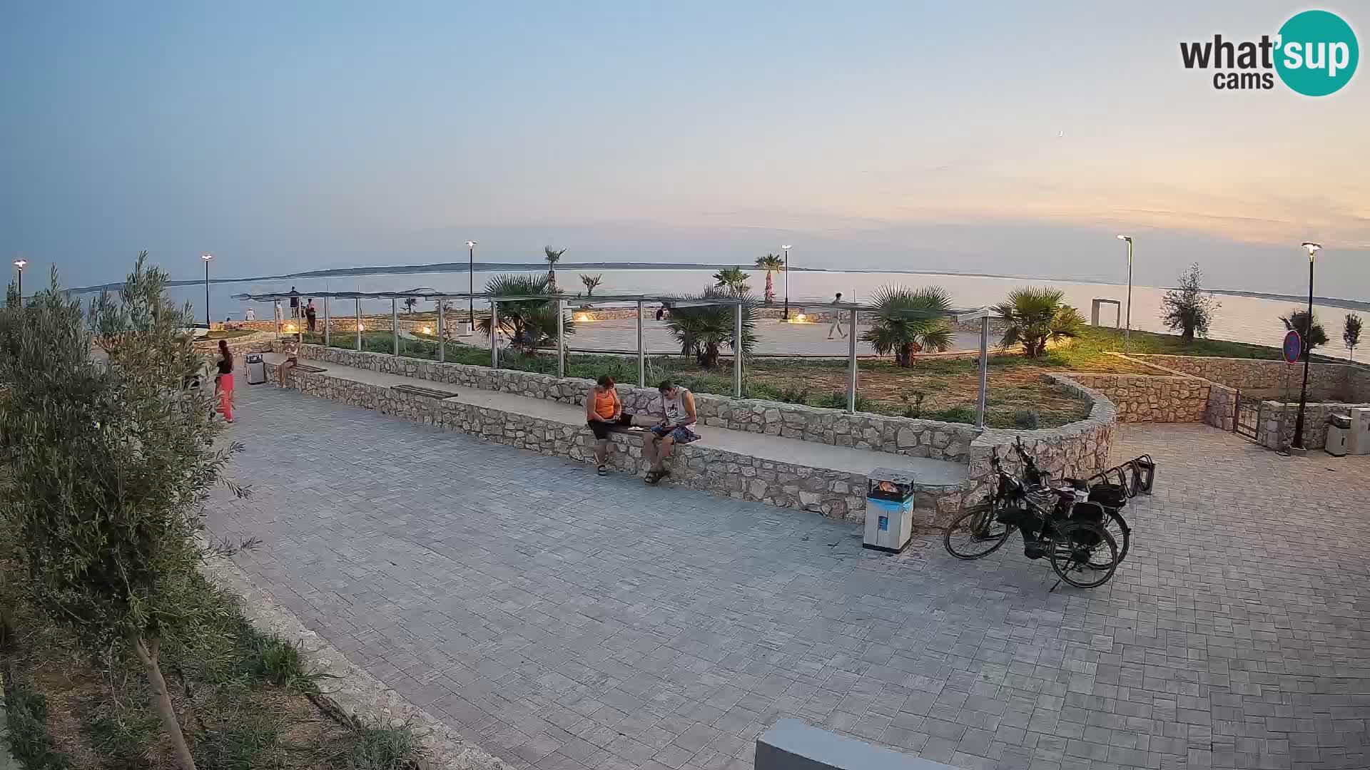 Webcam Mandre – Palco estivo Velika điga | Isola di Pag