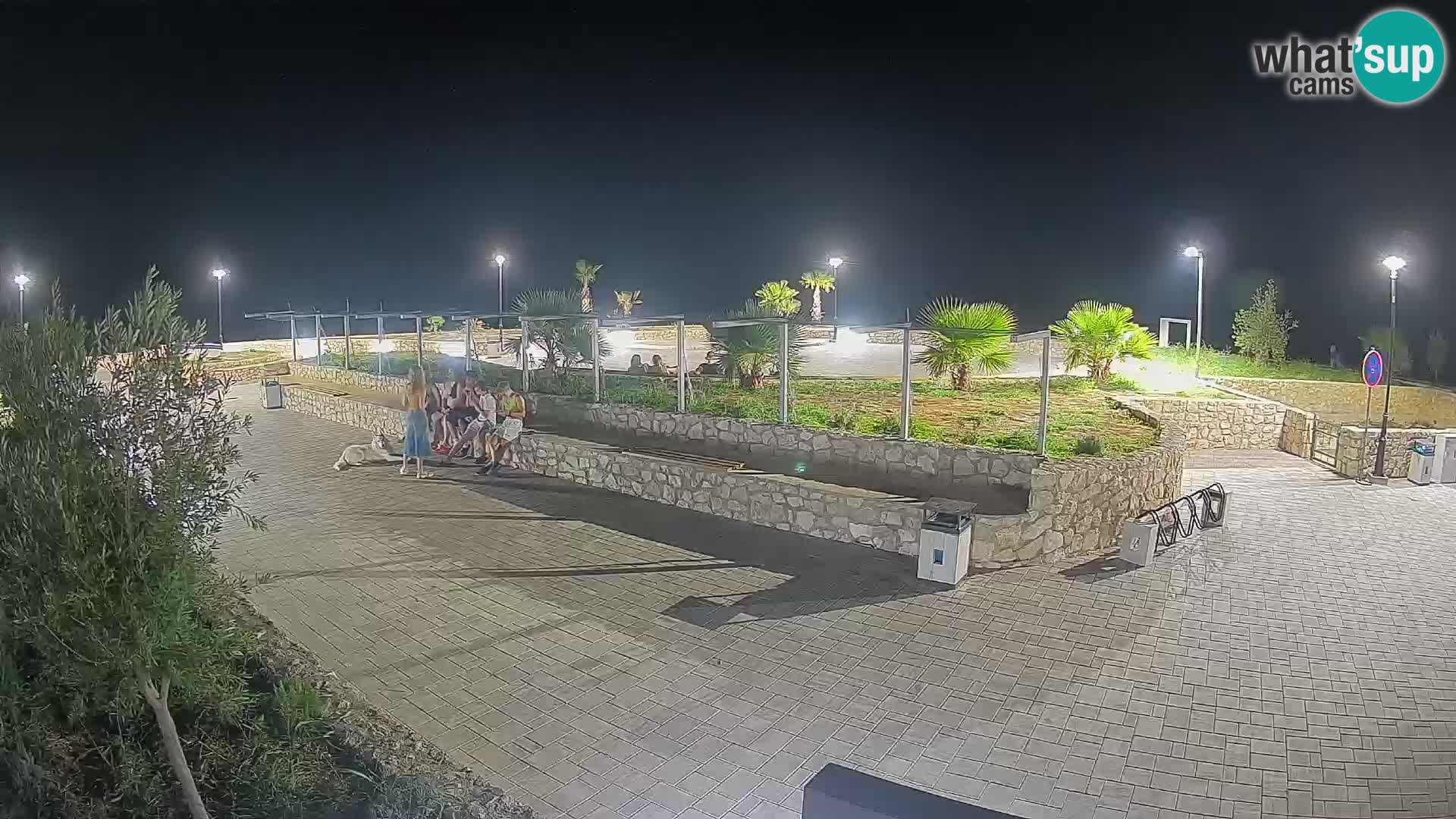 Mandre Summer Stage Webcam – Velika điga | Pag Island