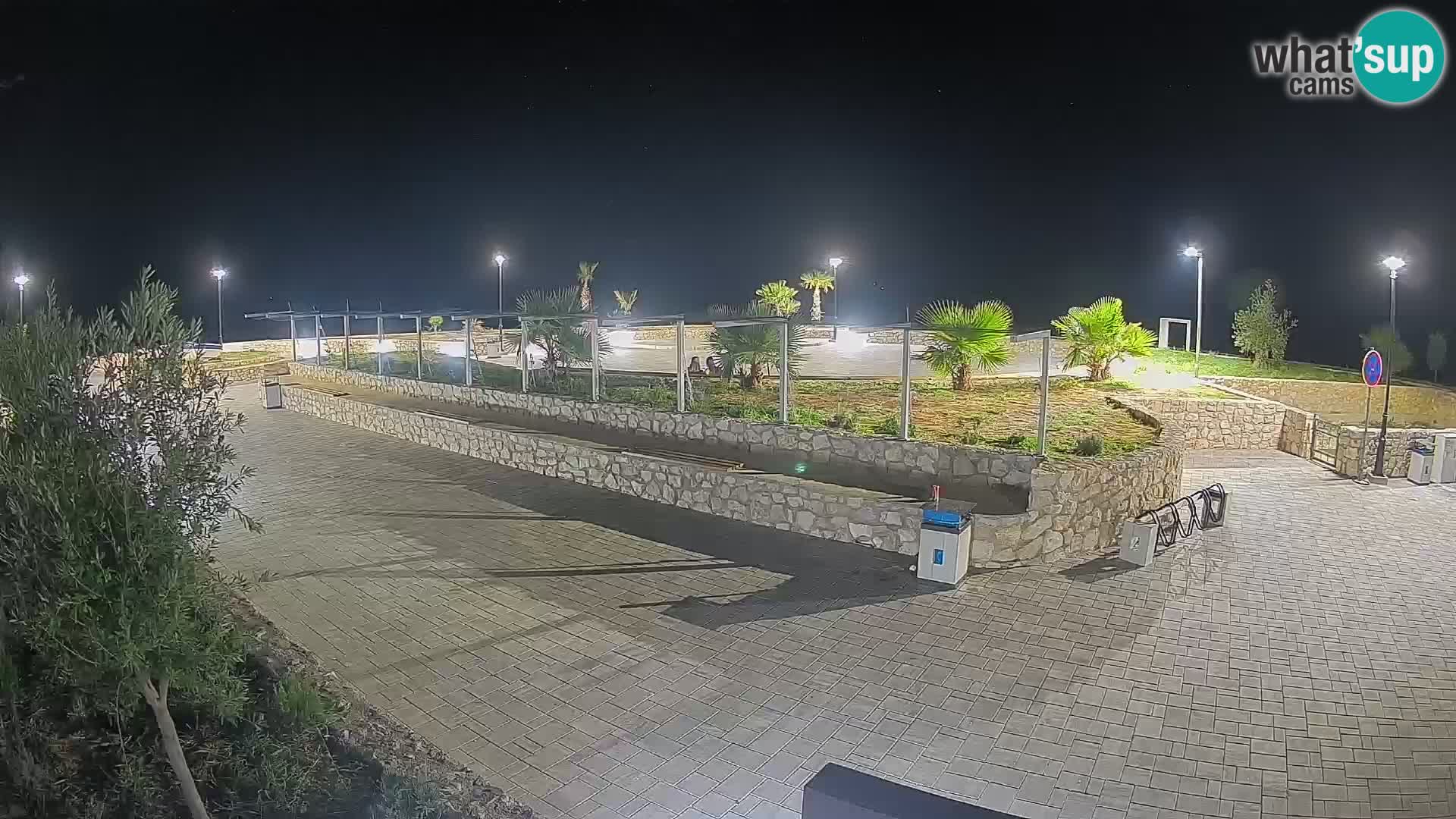 Webcam Mandre – Scène estivale Velika điga | Île de Pag
