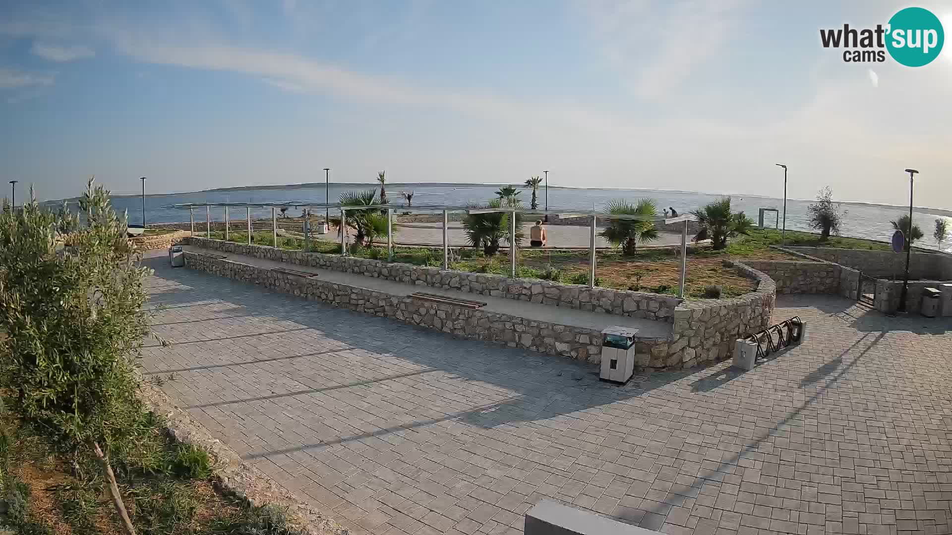 Webcam Mandre – Scène estivale Velika điga | Île de Pag