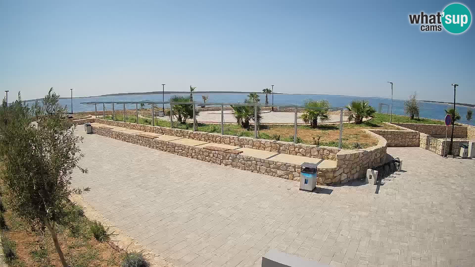 Mandre Sommerbühne Webcam – Velika điga | Insel Pag