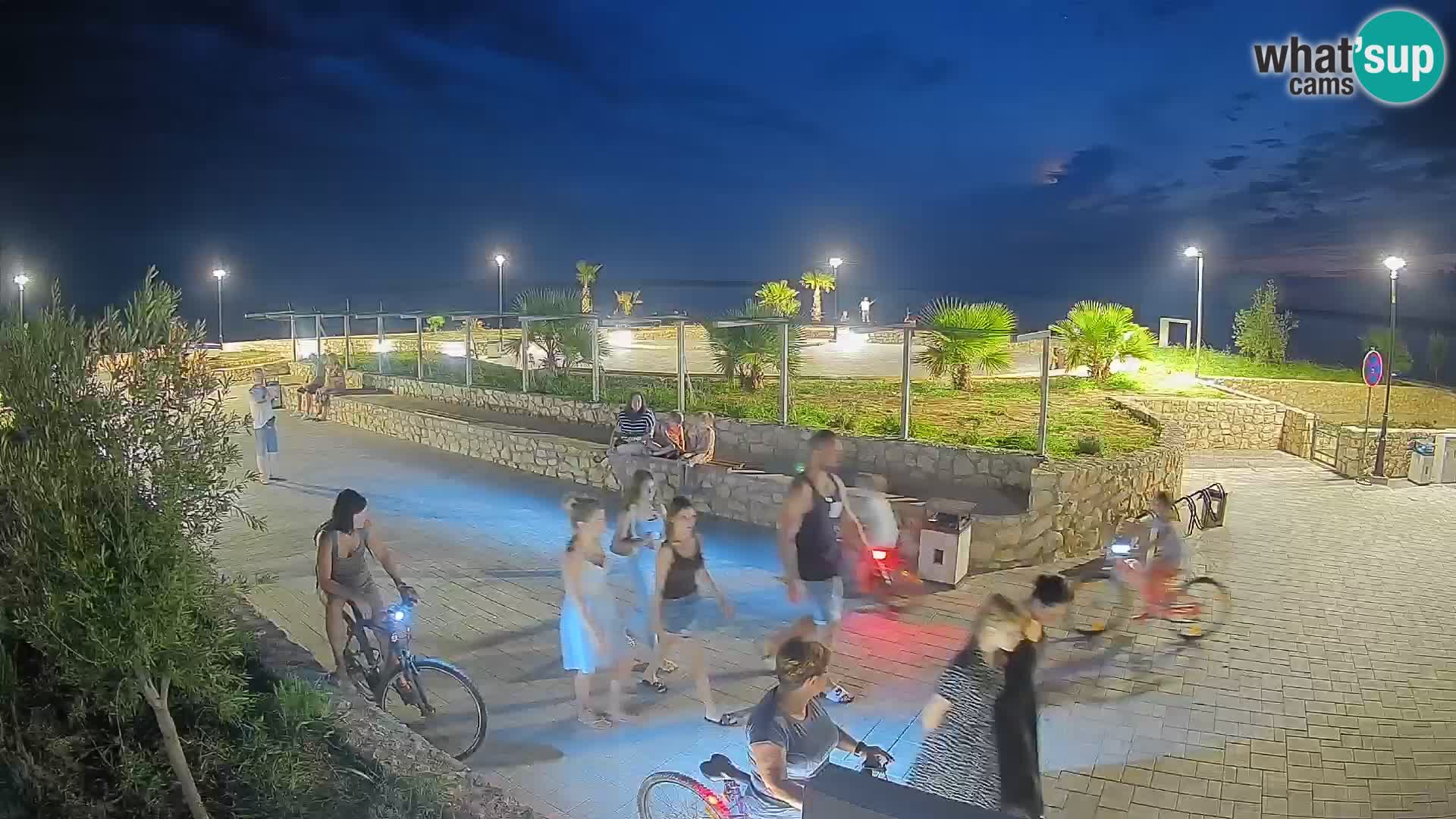 Mandre Summer Stage Webcam – Velika điga | Pag Island