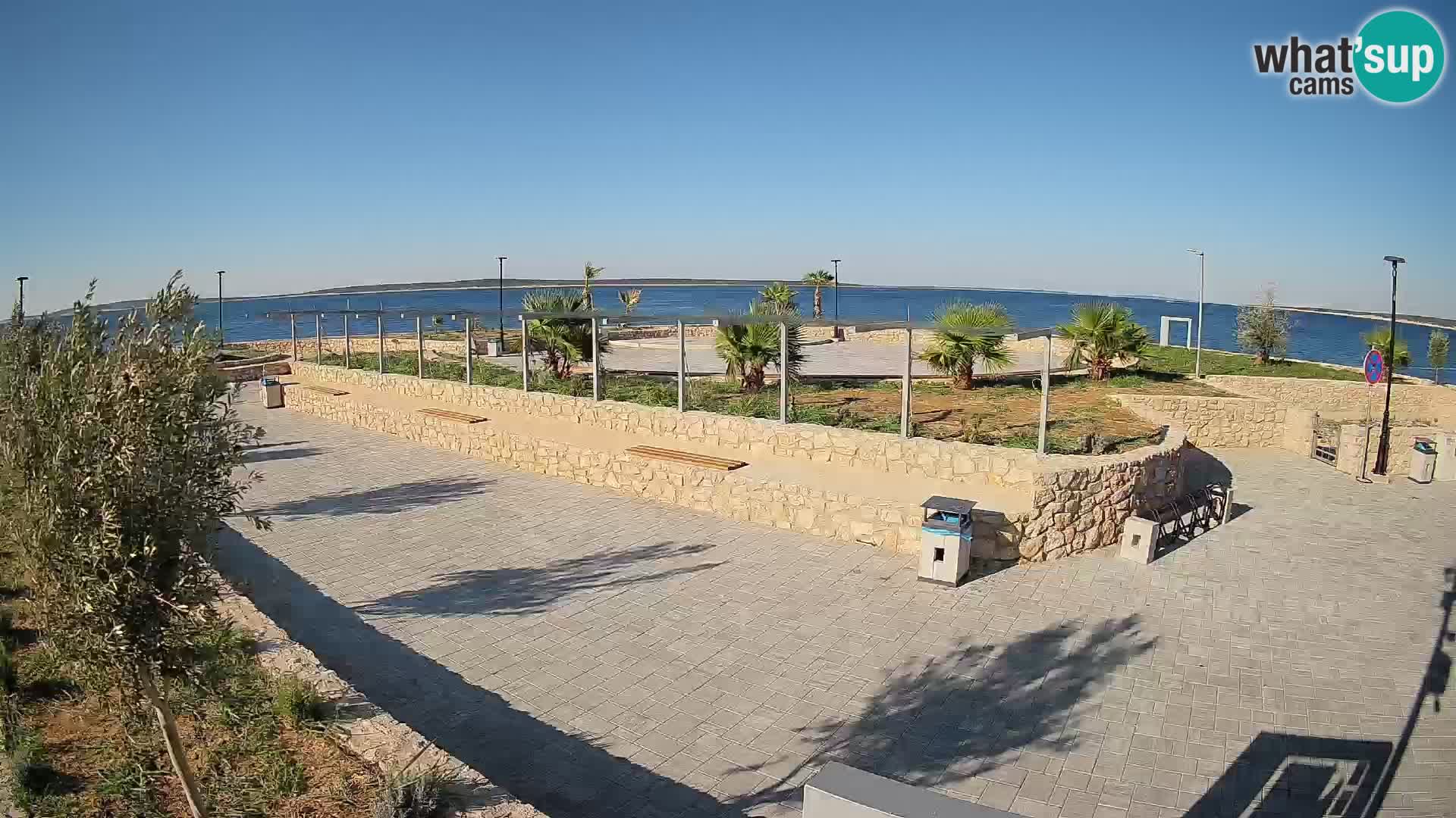 Mandre Summer Stage Webcam – Velika điga | Pag Island
