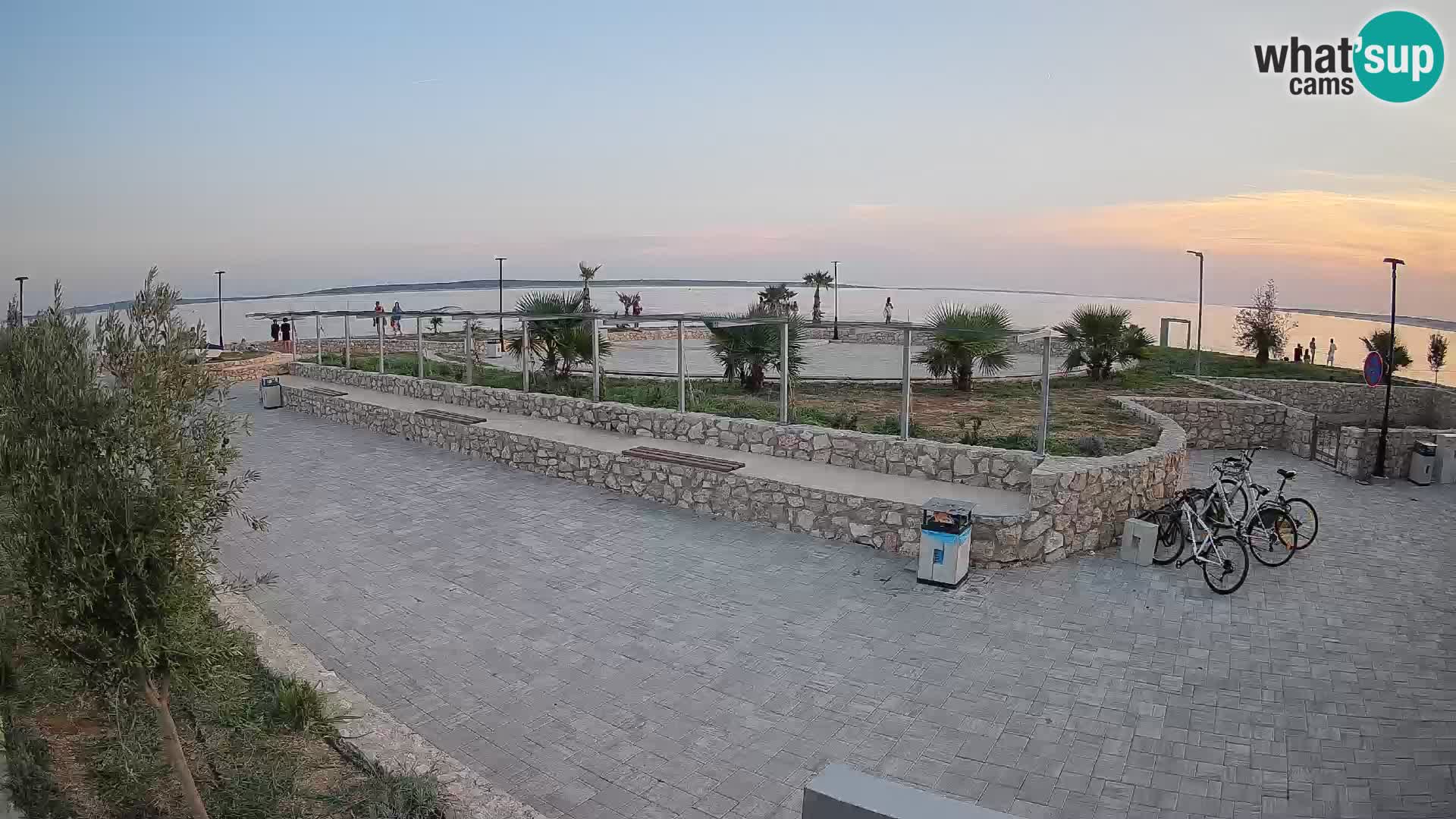 Mandre Summer Stage Webcam – Velika điga | Pag Island