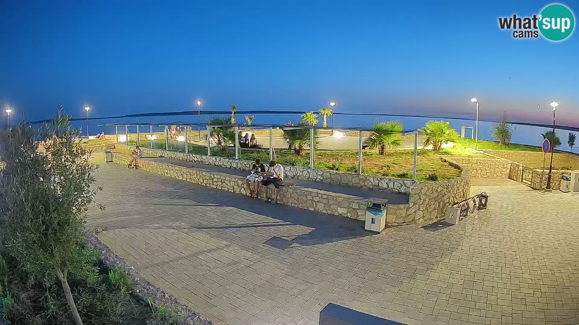 Webcam Mandre – Palco estivo Velika điga | Isola di Pag
