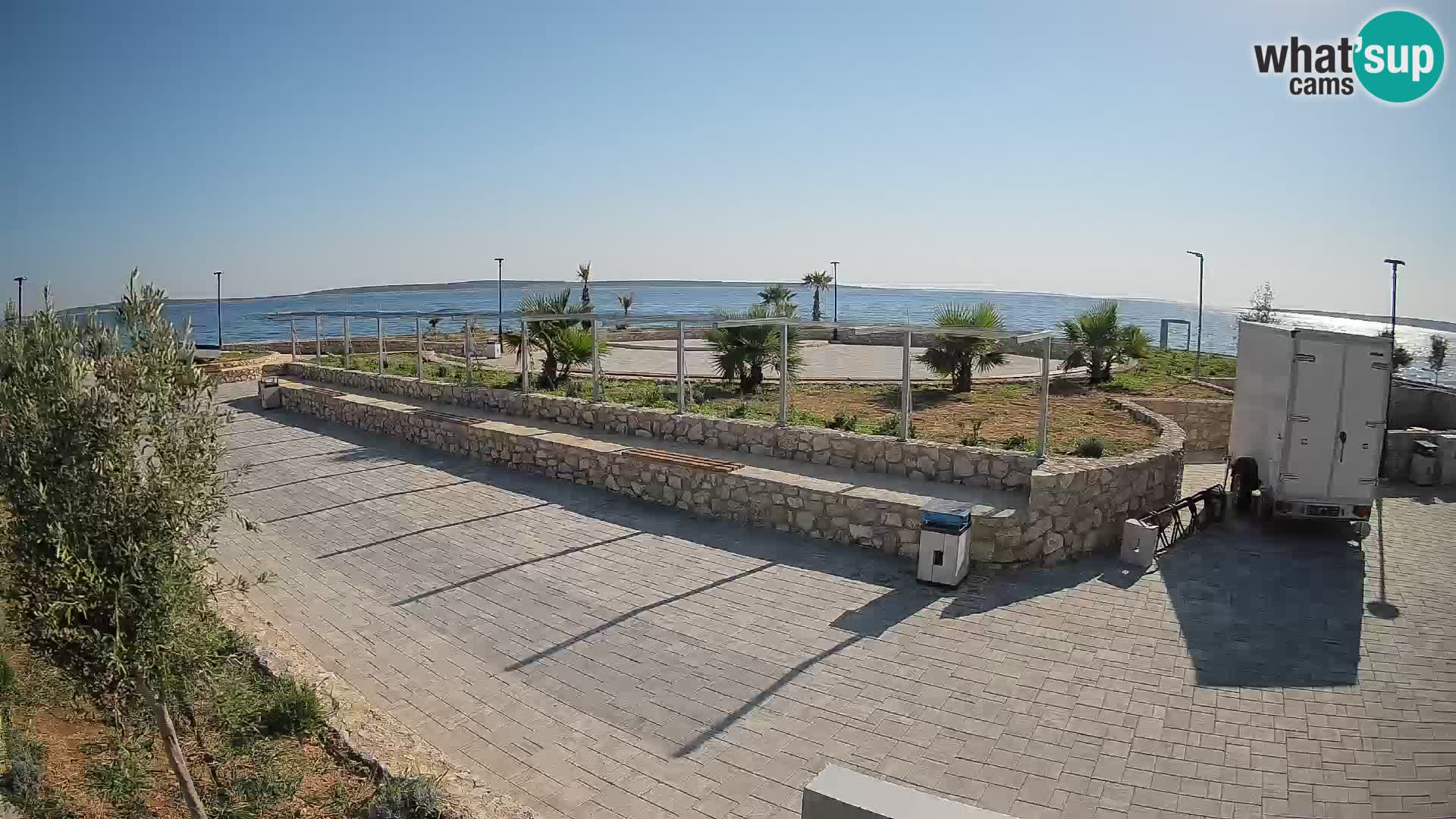 Webcam Mandre – Scène estivale Velika điga | Île de Pag