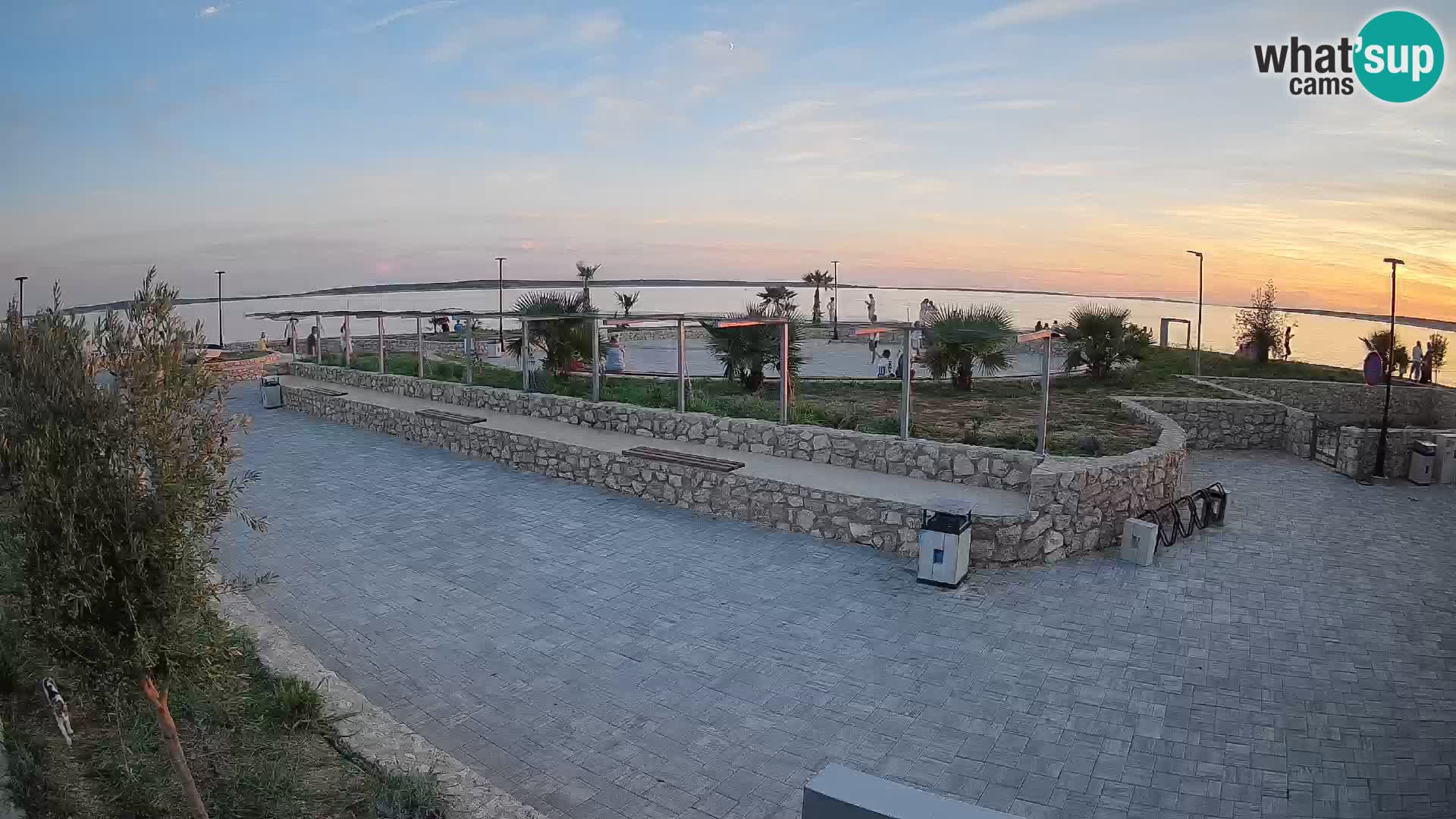 Mandre Summer Stage Webcam – Velika điga | Pag Island