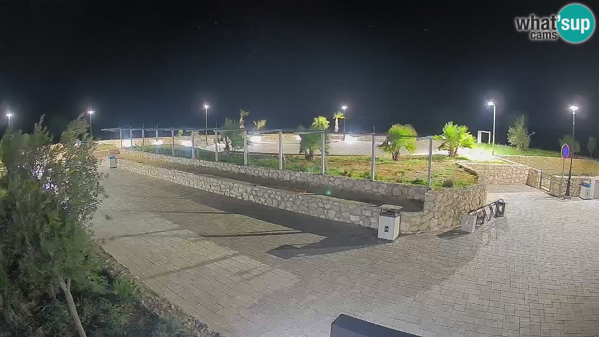 Mandre Summer Stage Webcam – Velika điga | Pag Island