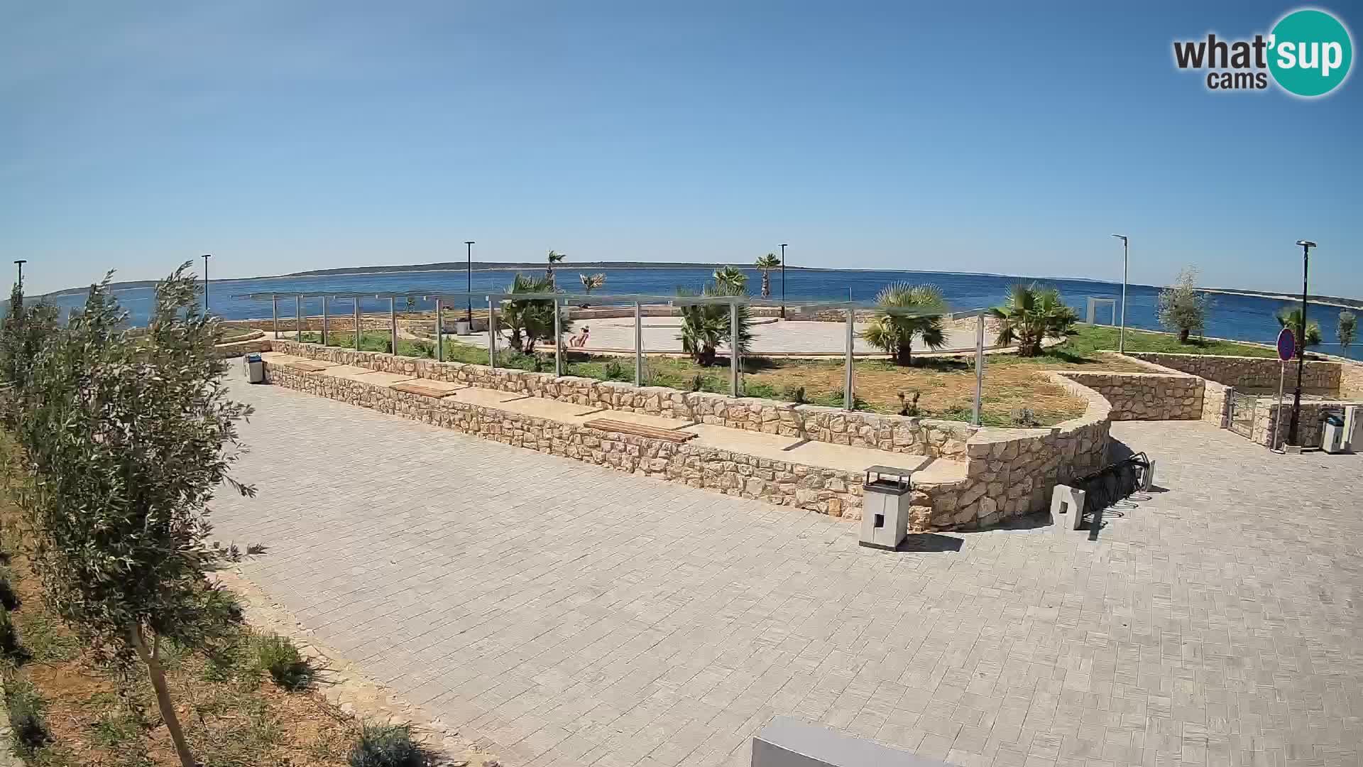 Mandre Summer Stage Webcam – Velika điga | Pag Island