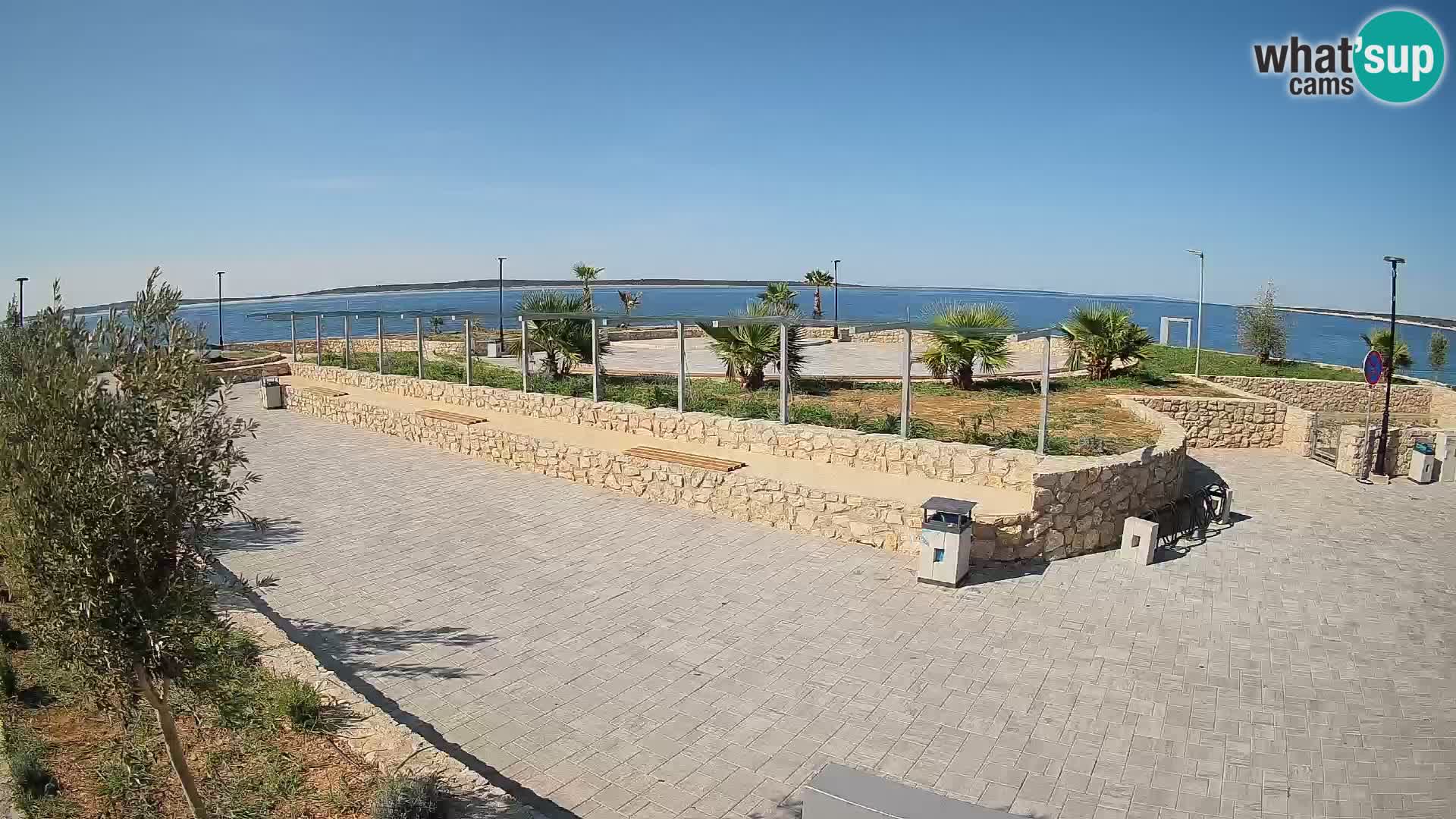 Mandre Summer Stage Webcam – Velika điga | Pag Island