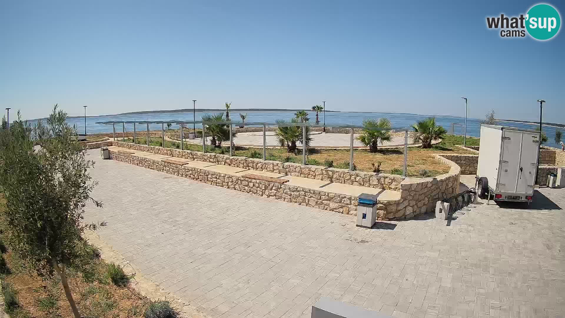 Mandre Summer Stage Webcam – Velika điga | Pag Island
