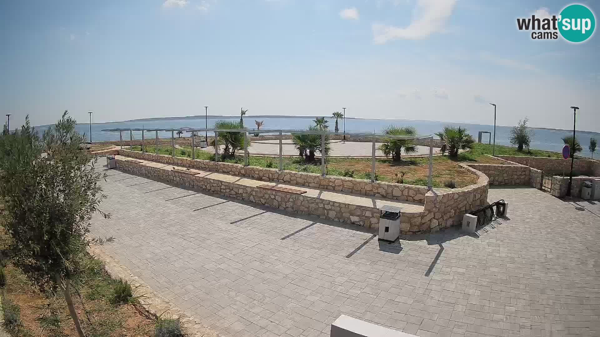 Webcam Mandre – Scène estivale Velika điga | Île de Pag