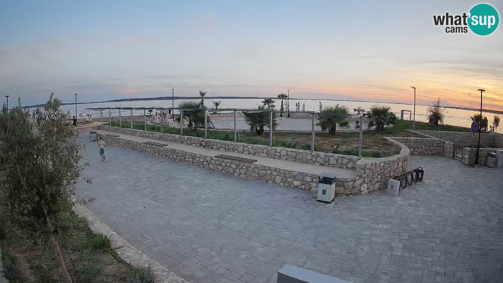 Mandre Summer Stage Webcam – Velika điga | Pag Island