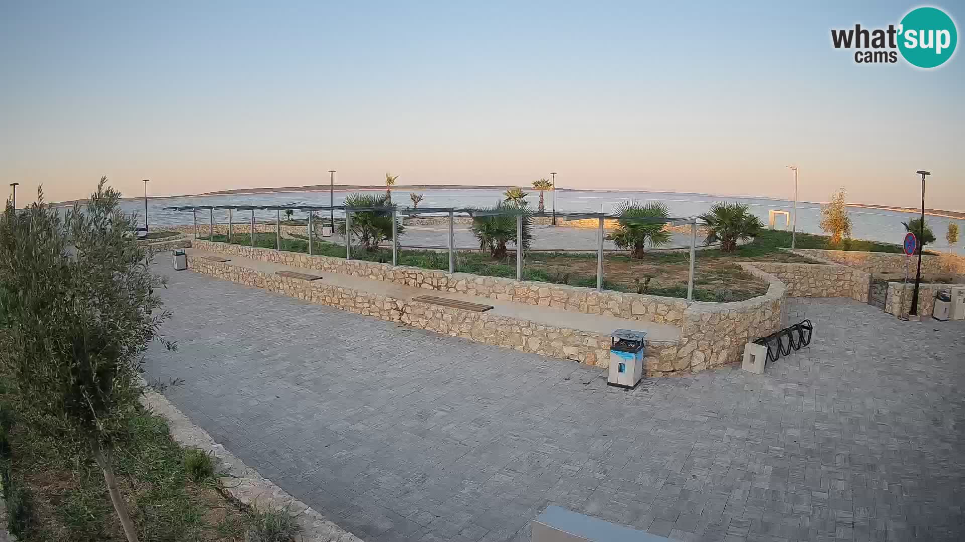 Webcam Mandre – Scène estivale Velika điga | Île de Pag