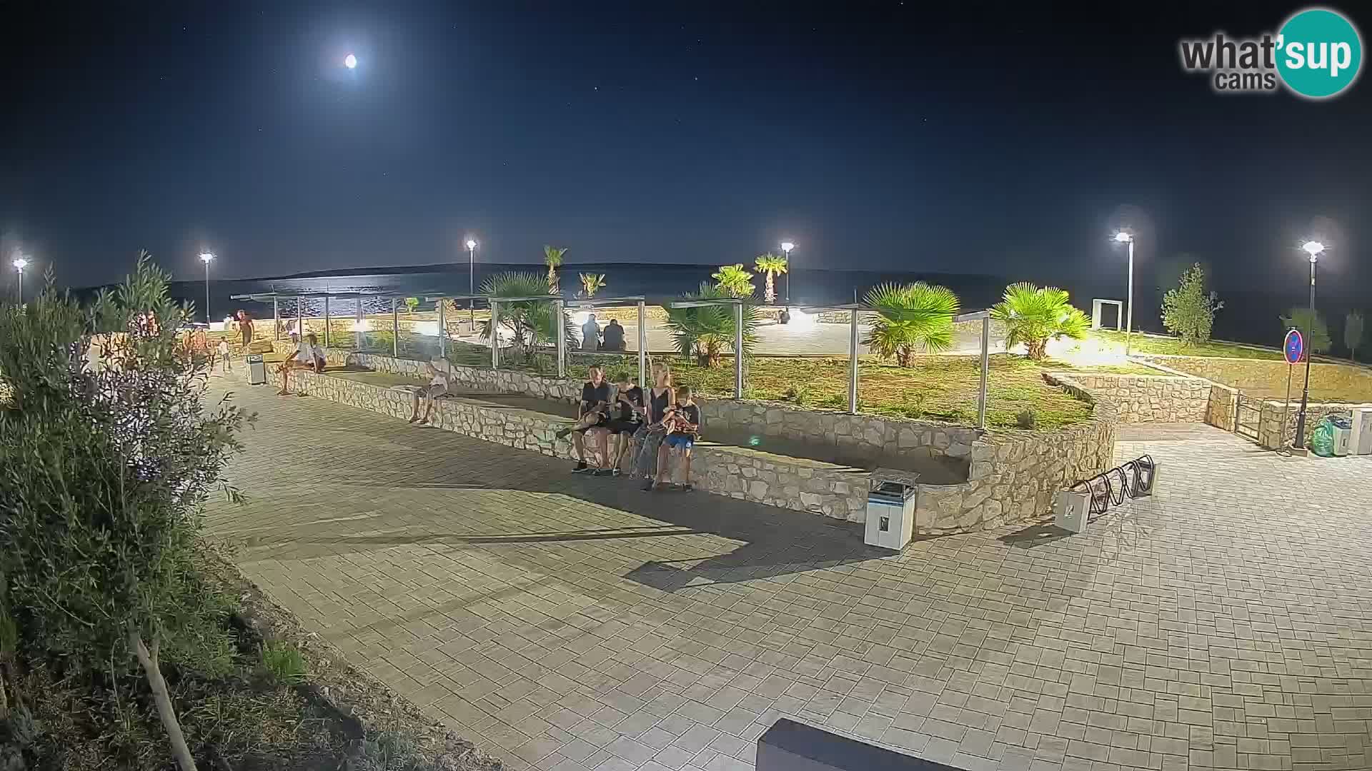 Mandre Summer Stage Webcam – Velika điga | Pag Island