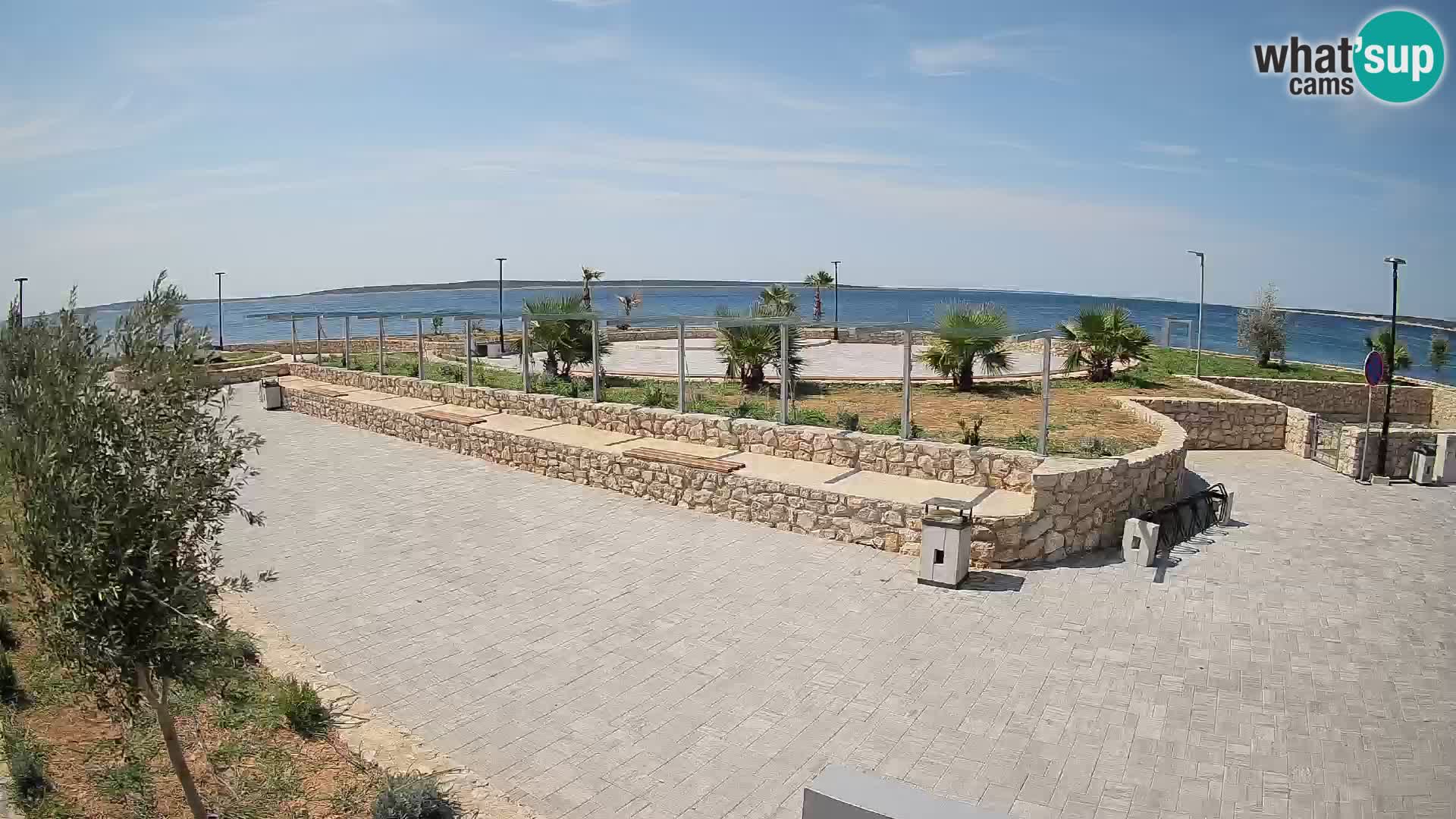 Mandre Sommerbühne Webcam – Velika điga | Insel Pag