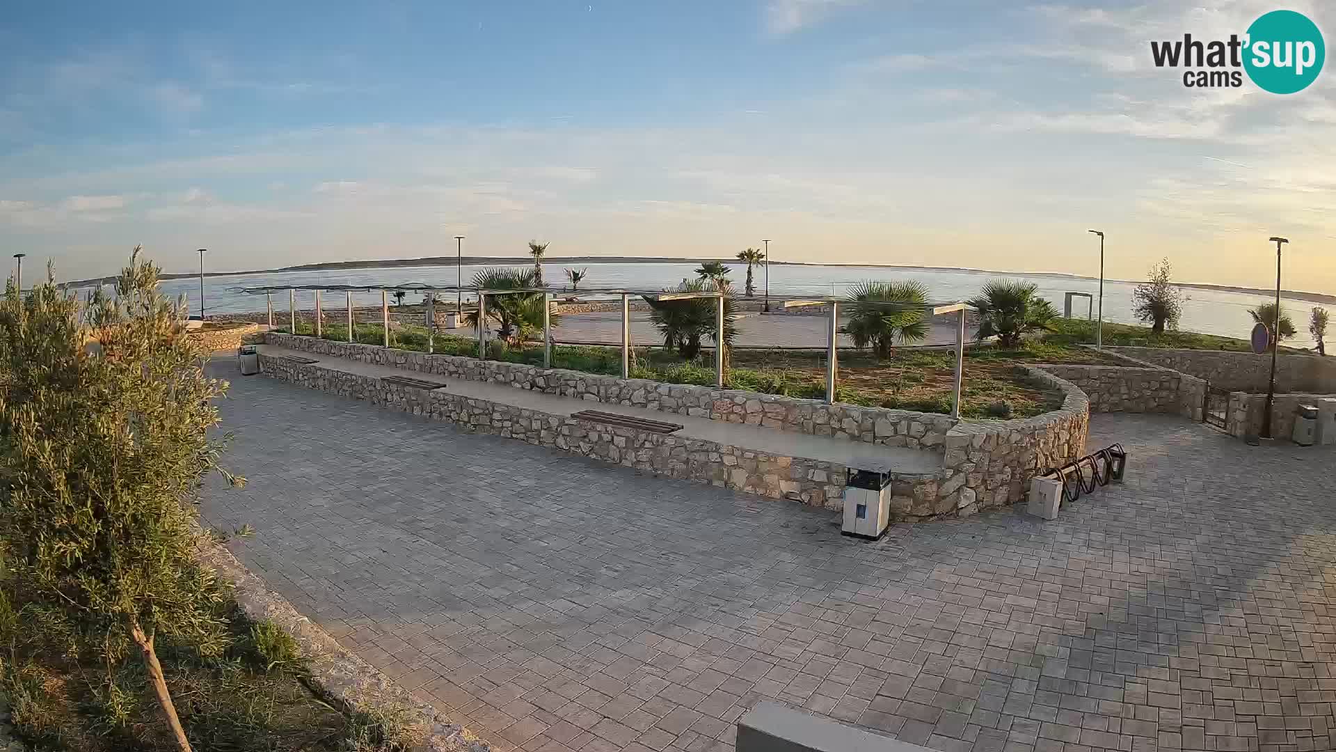 Mandre Summer Stage Webcam – Velika điga | Pag Island