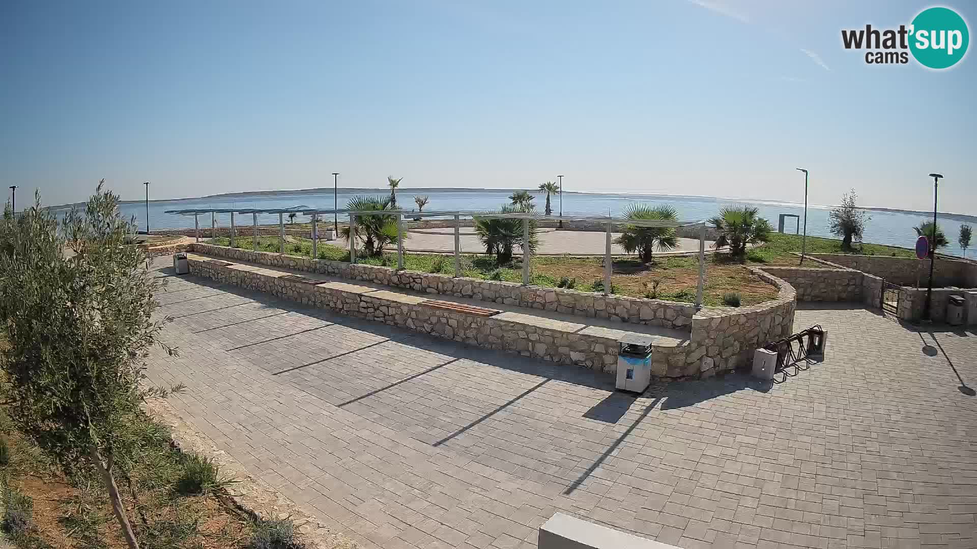 Mandre Summer Stage Webcam – Velika điga | Pag Island