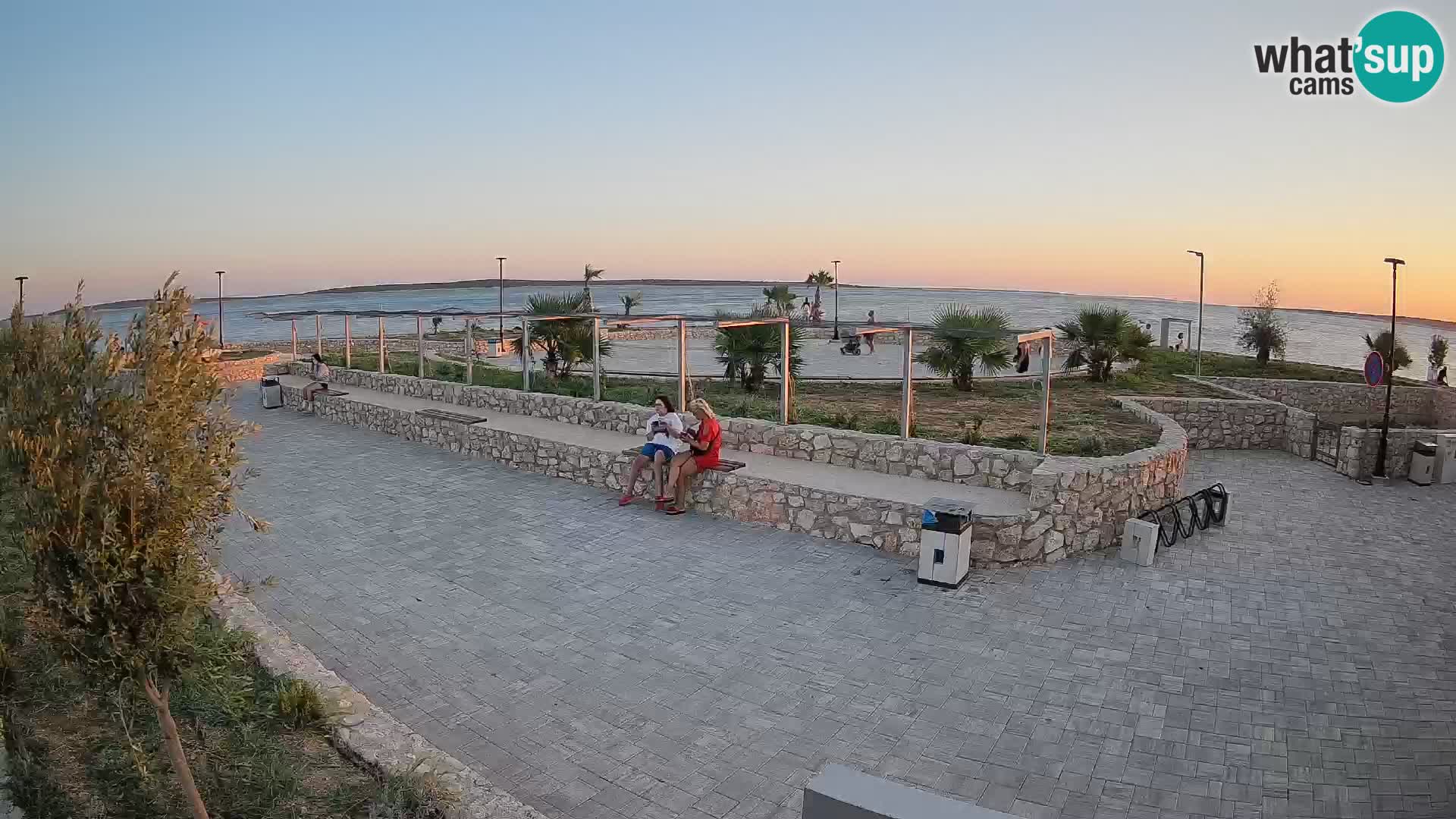 Mandre Summer Stage Webcam – Velika điga | Pag Island