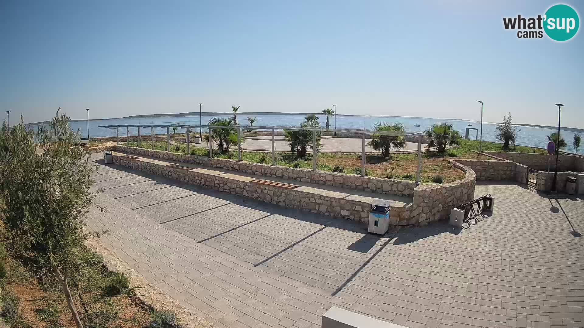 Mandre Summer Stage Webcam – Velika điga | Pag Island
