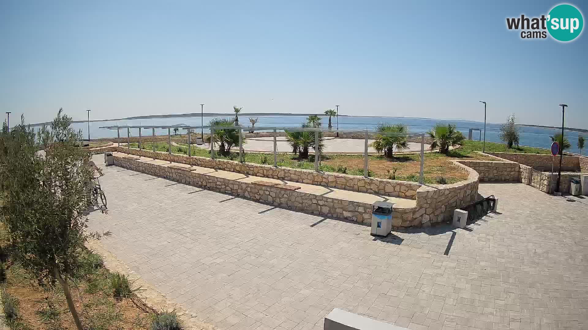 Mandre Summer Stage Webcam – Velika điga | Pag Island