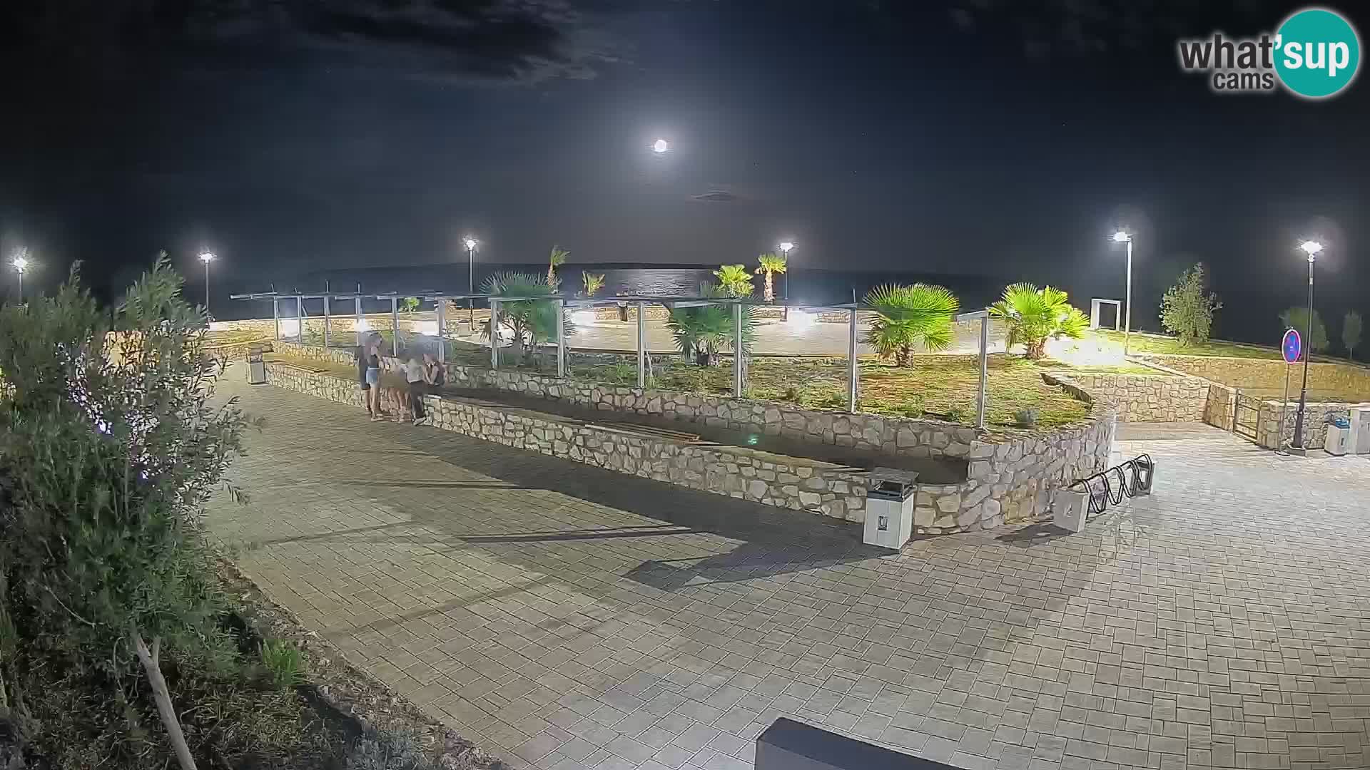 Mandre Summer Stage Webcam – Velika điga | Pag Island