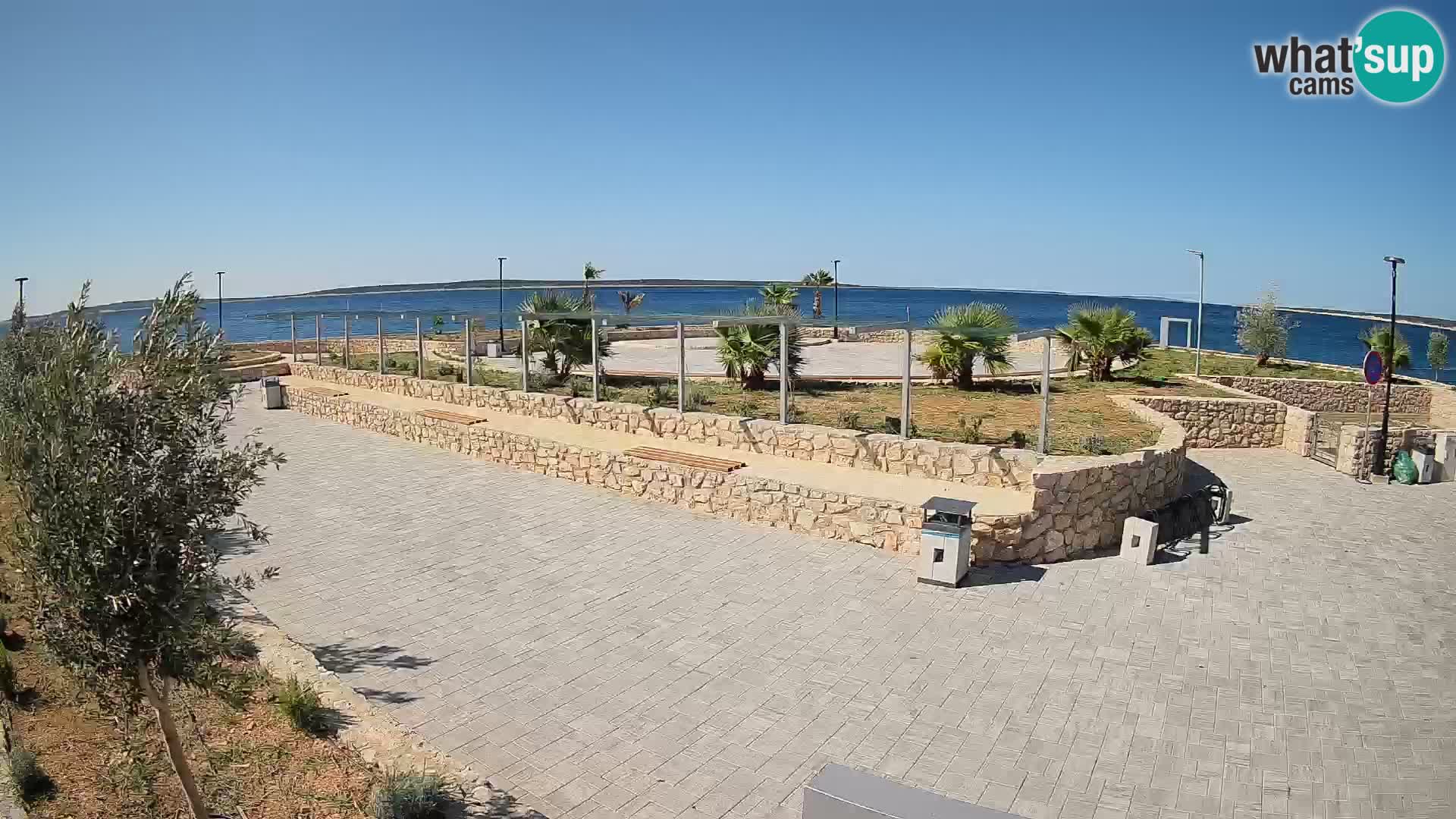 Webcam Mandre – Palco estivo Velika điga | Isola di Pag