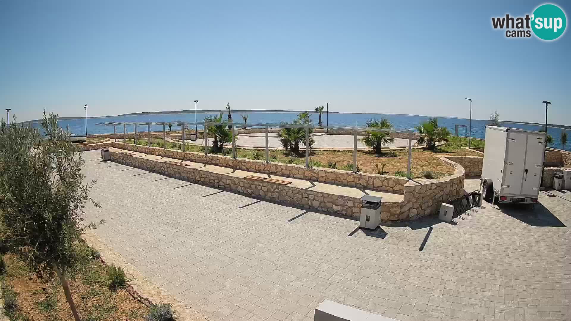 Mandre Sommerbühne Webcam – Velika điga | Insel Pag