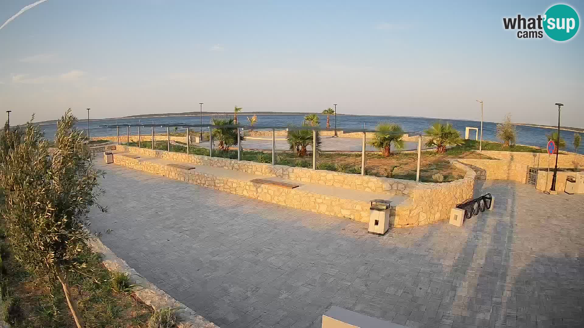 Mandre Summer Stage Webcam – Velika điga | Pag Island