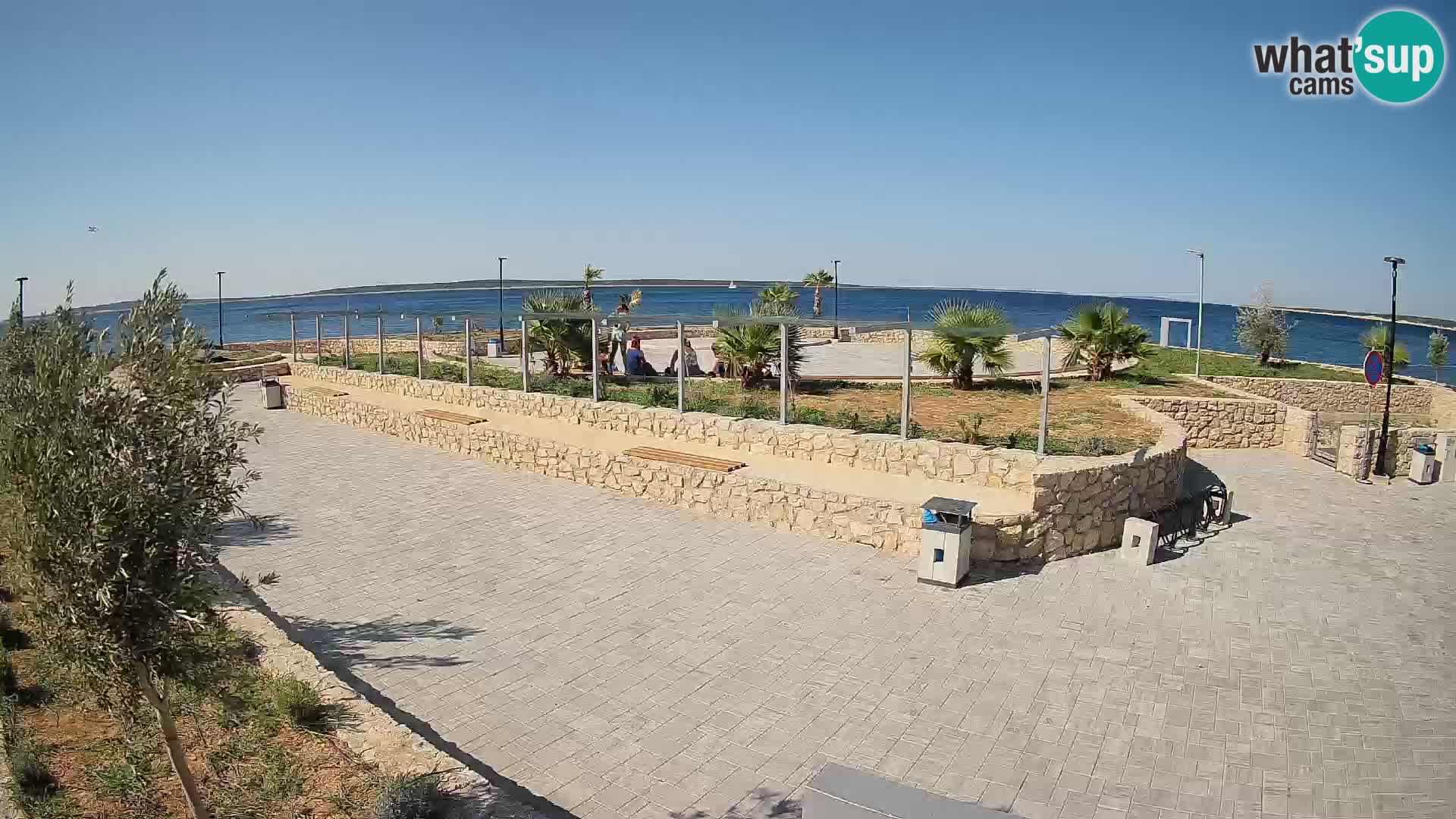 Mandre Summer Stage Webcam – Velika điga | Pag Island
