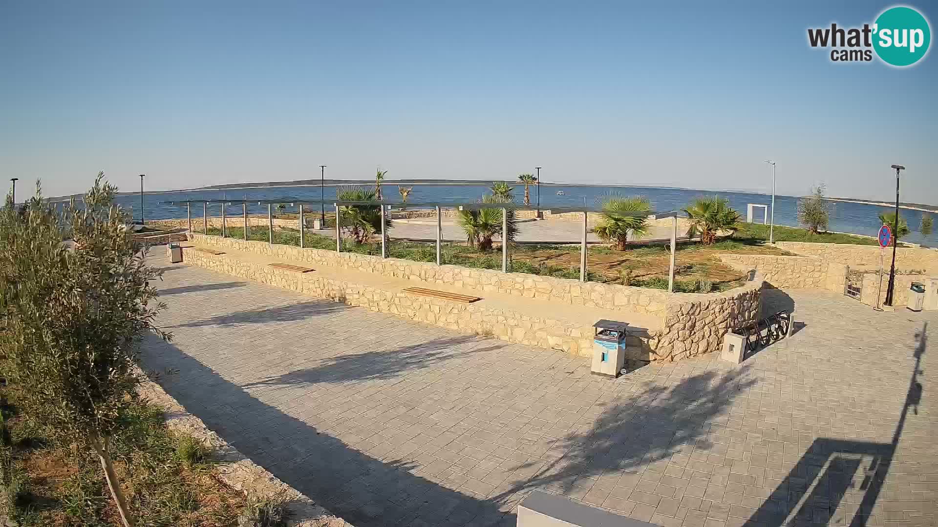Webcam Mandre – Scène estivale Velika điga | Île de Pag
