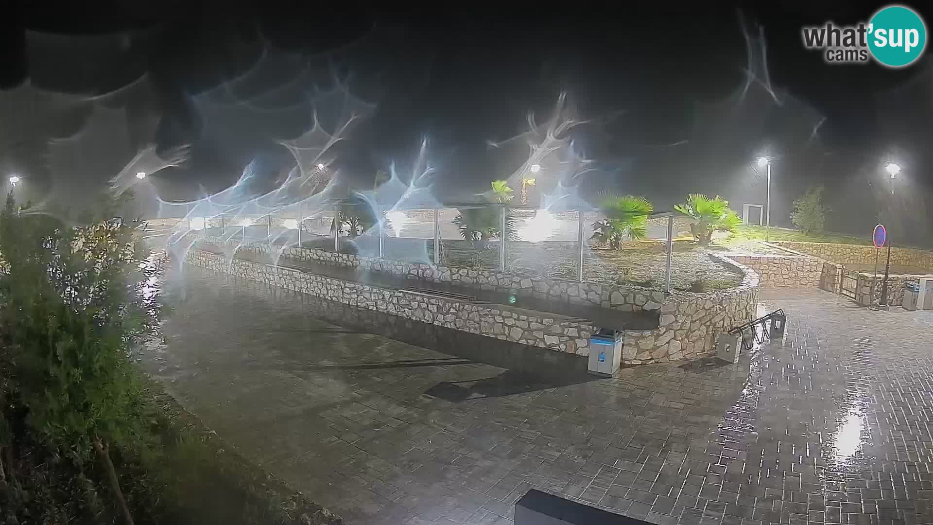 Webcam Mandre – Escenario de verano Velika điga | Isla de Pag