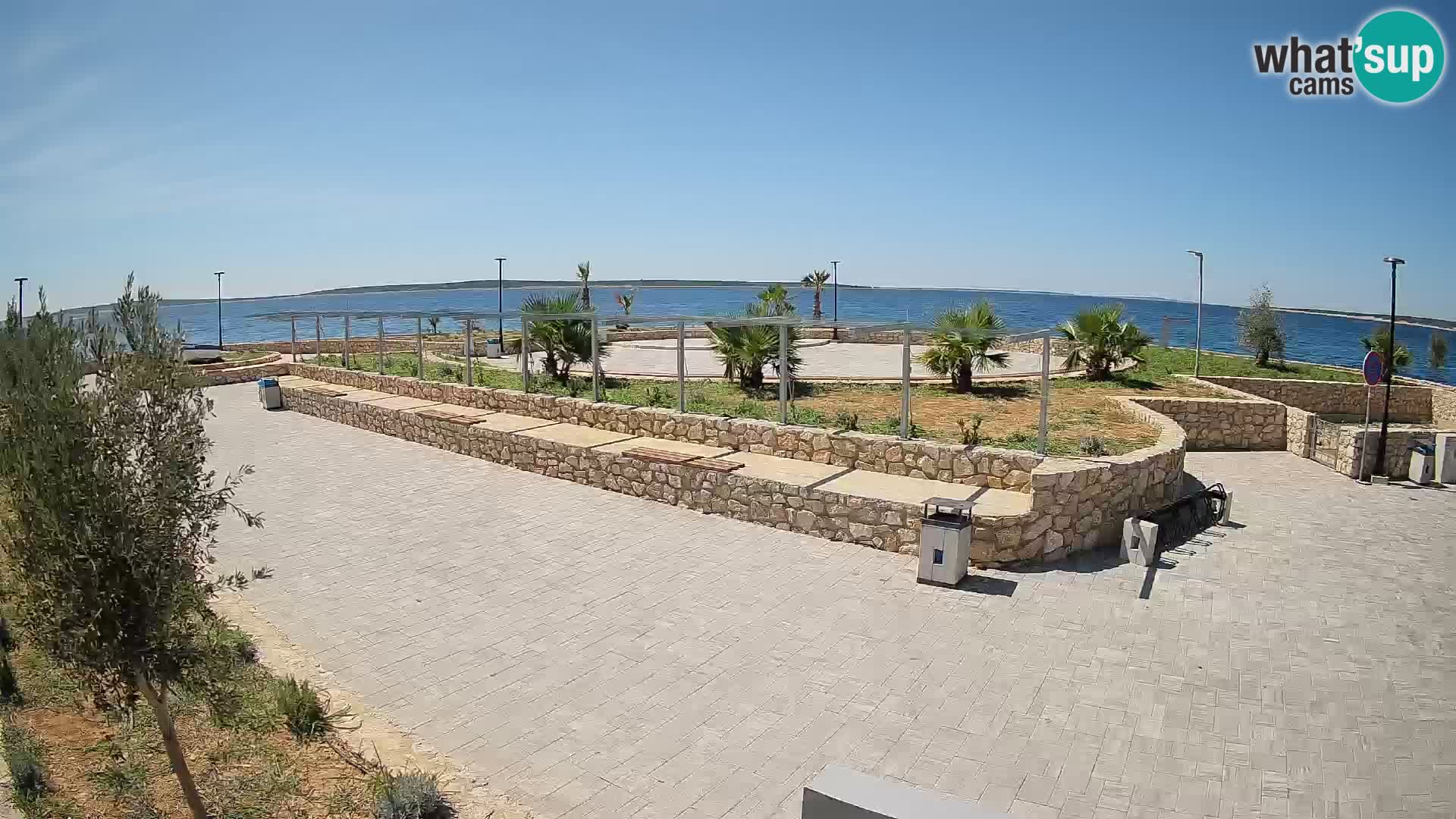 Mandre Sommerbühne Webcam – Velika điga | Insel Pag