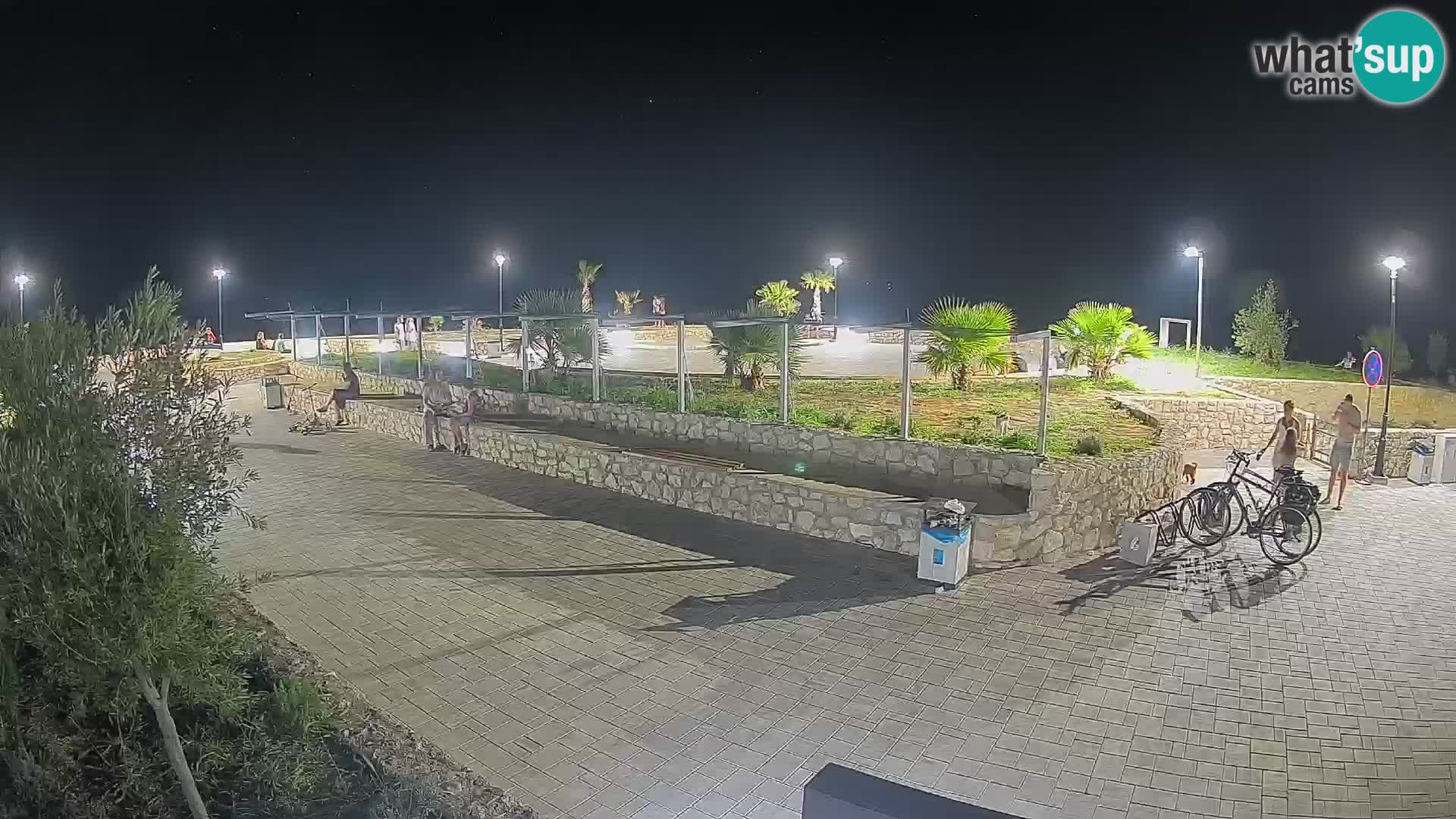 Mandre Summer Stage Webcam – Velika điga | Pag Island