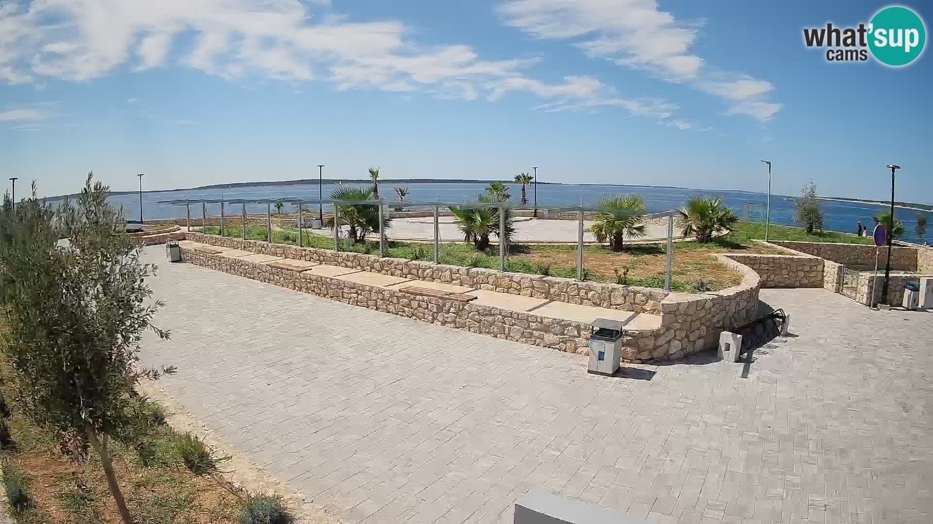 Webcam Mandre – Palco estivo Velika điga | Isola di Pag