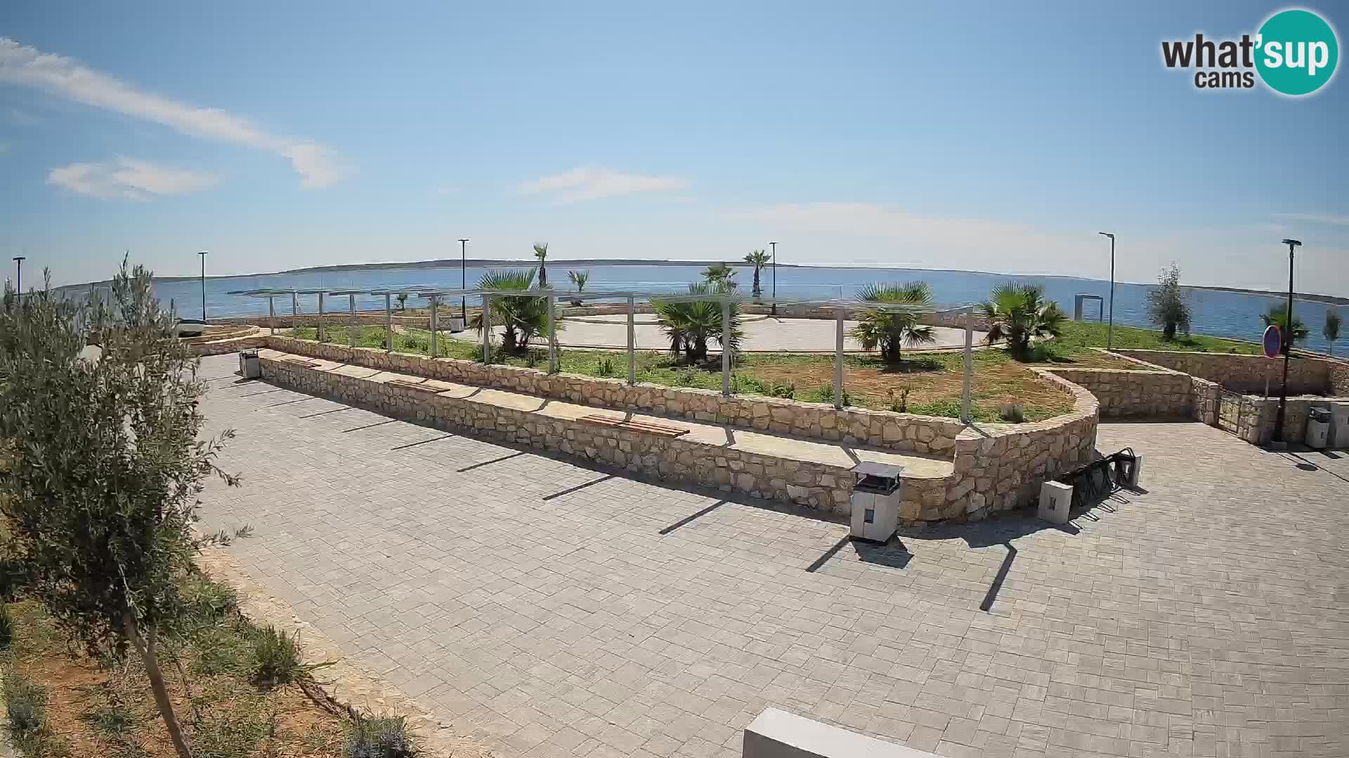 Mandre Sommerbühne Webcam – Velika điga | Insel Pag