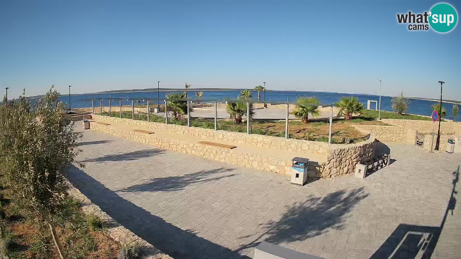 Mandre Summer Stage Webcam – Velika điga | Pag Island