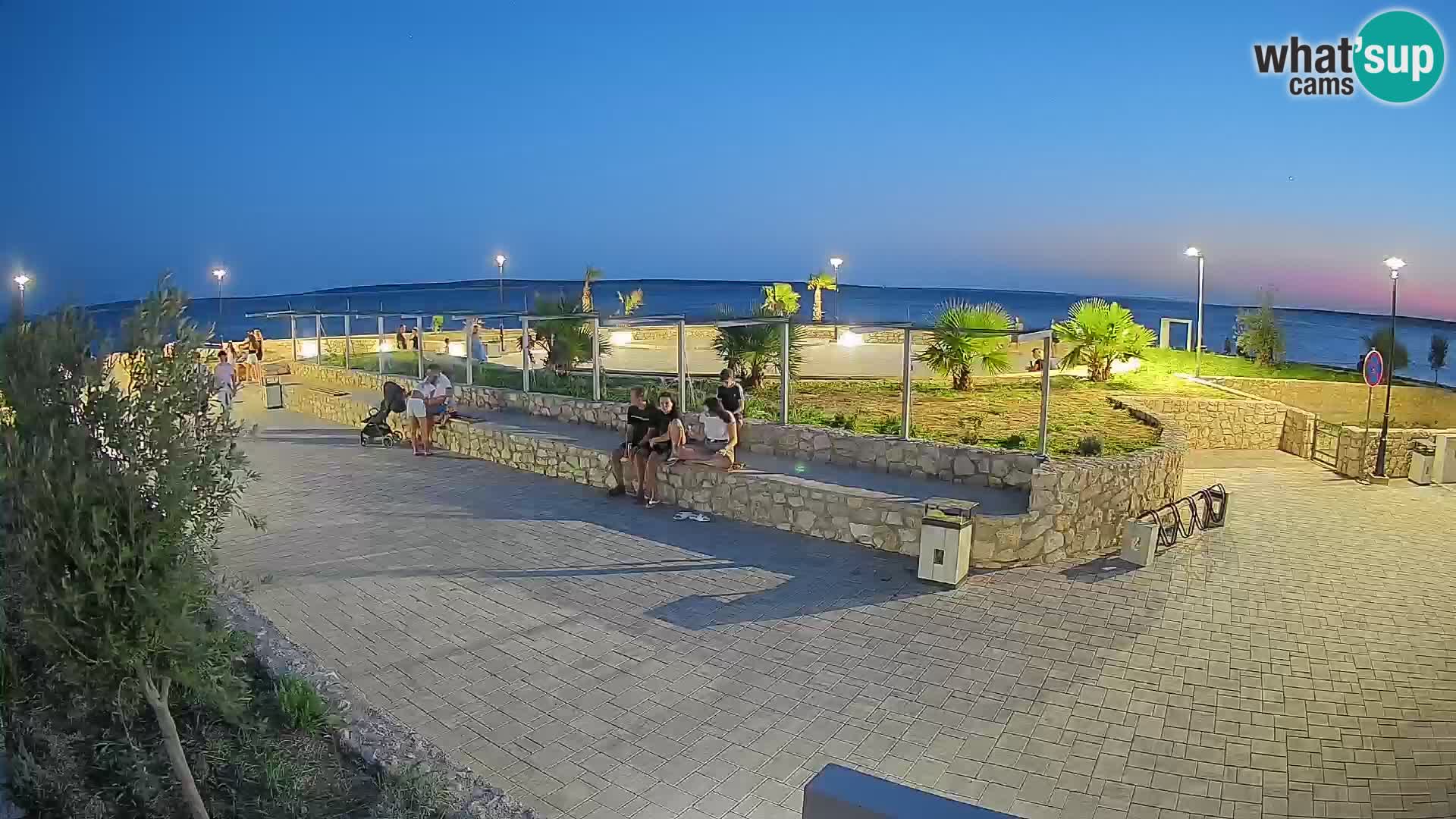 Mandre Summer Stage Webcam – Velika điga | Pag Island
