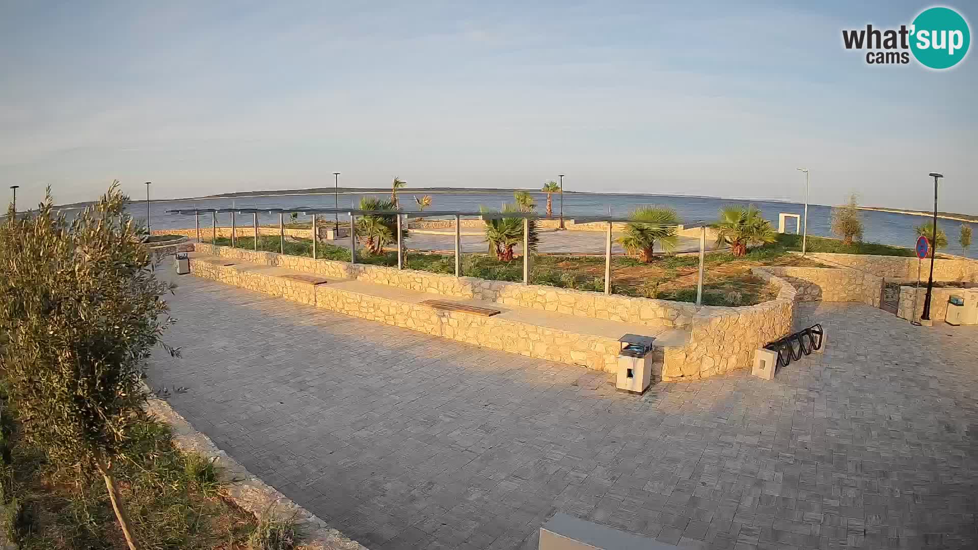 Webcam Mandre – Escenario de verano Velika điga | Isla de Pag