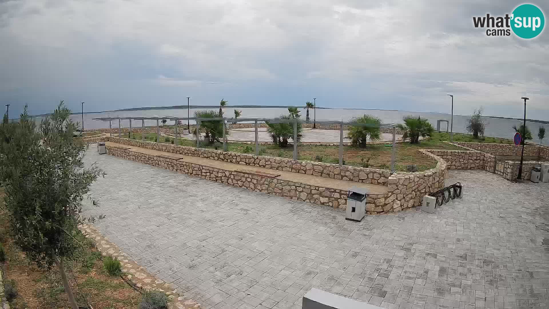 Webcam Mandre – Scène estivale Velika điga | Île de Pag