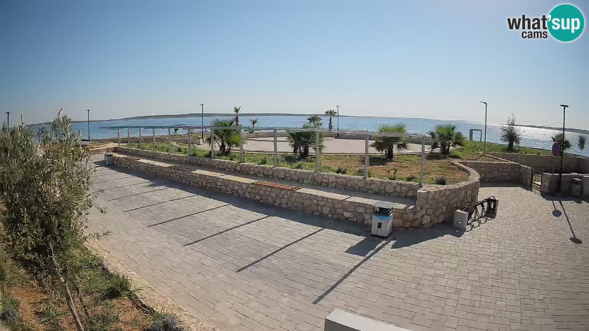Webcam Mandre – Palco estivo Velika điga | Isola di Pag
