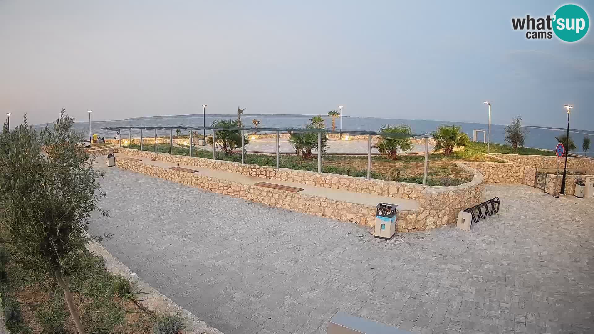 Webcam Mandre – Scène estivale Velika điga | Île de Pag