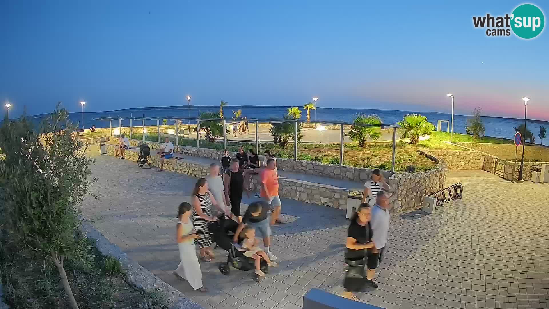 Mandre Sommerbühne Webcam – Velika điga | Insel Pag