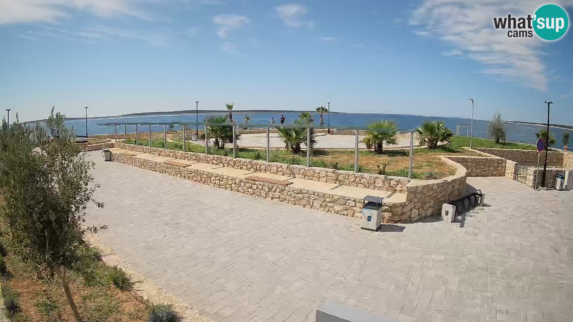Webcam Mandre – Palco estivo Velika điga | Isola di Pag